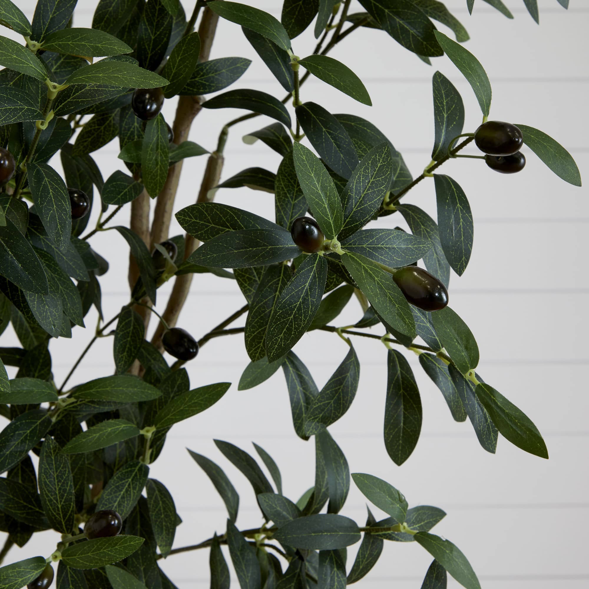 8ft. Potted Artificial Olive Tree