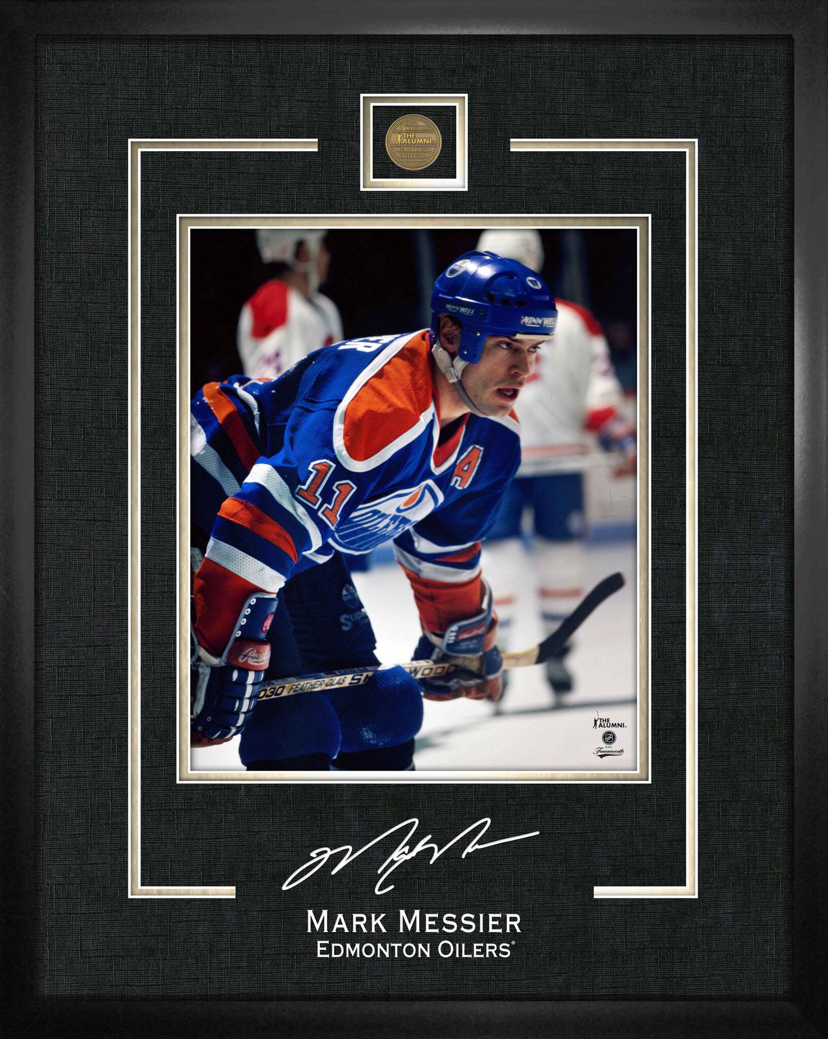 Mark Messier 16" x 20" Replica Signature Frame Oilers
