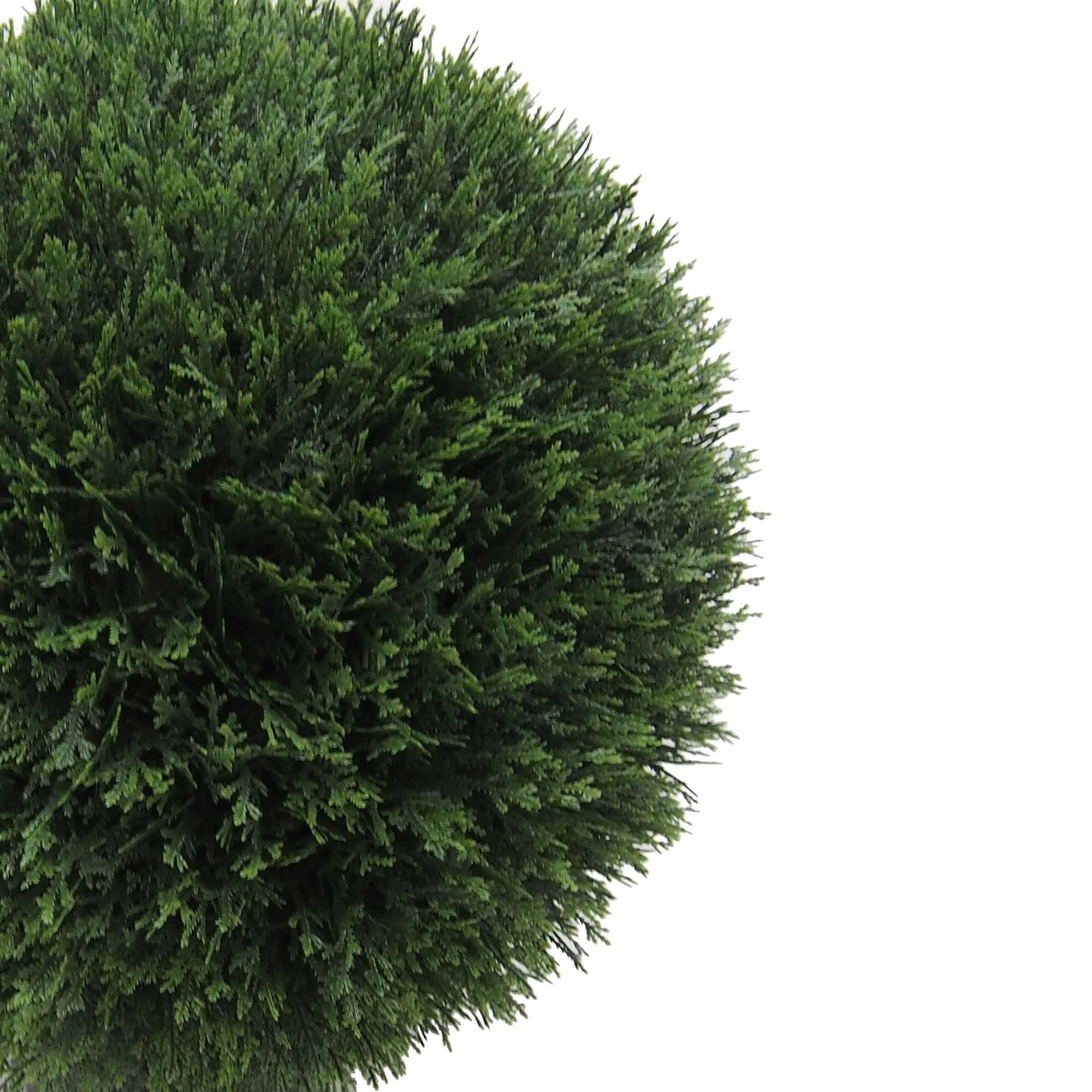 20" Artificial Green Cedar Ball