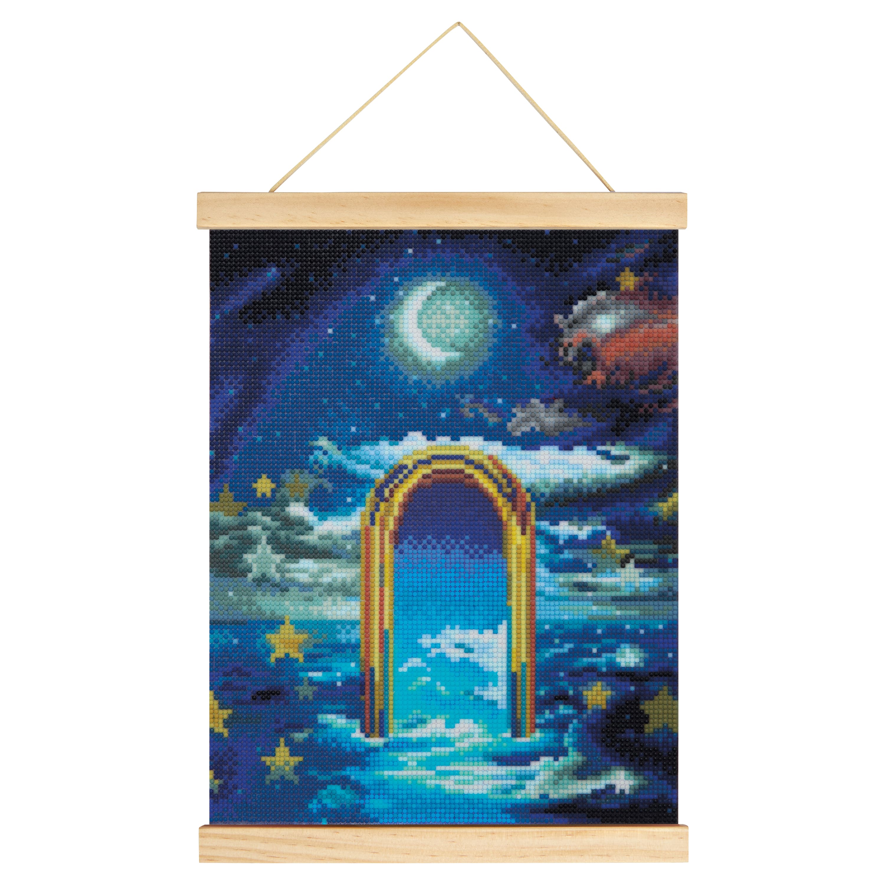 11" x 14" Moon & Stars Diamond Art Kit by Make Market®
