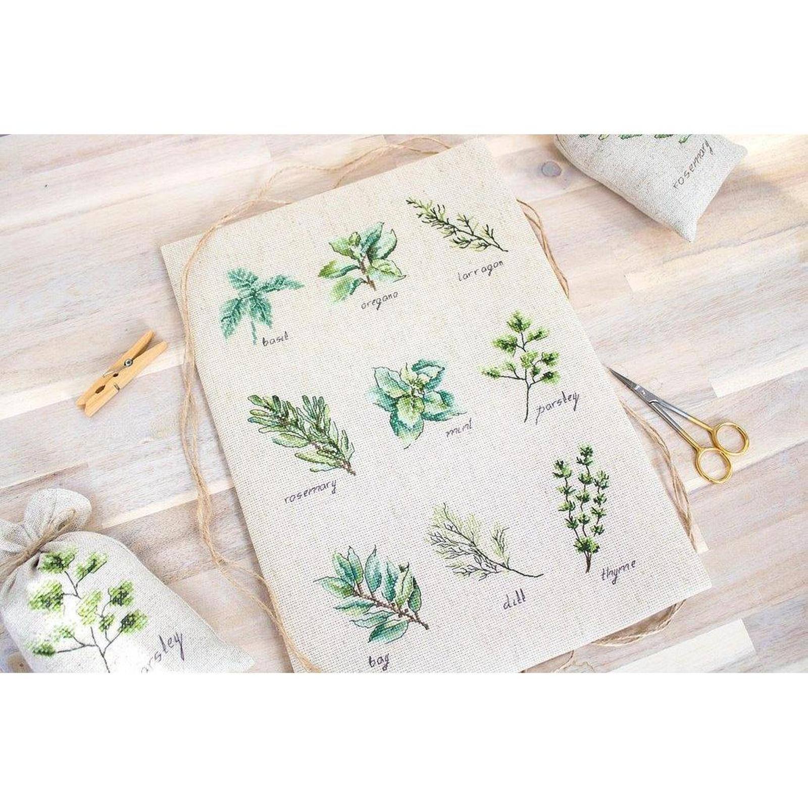Luca-s Spices And Herbs Counted Cross Stitch Kit