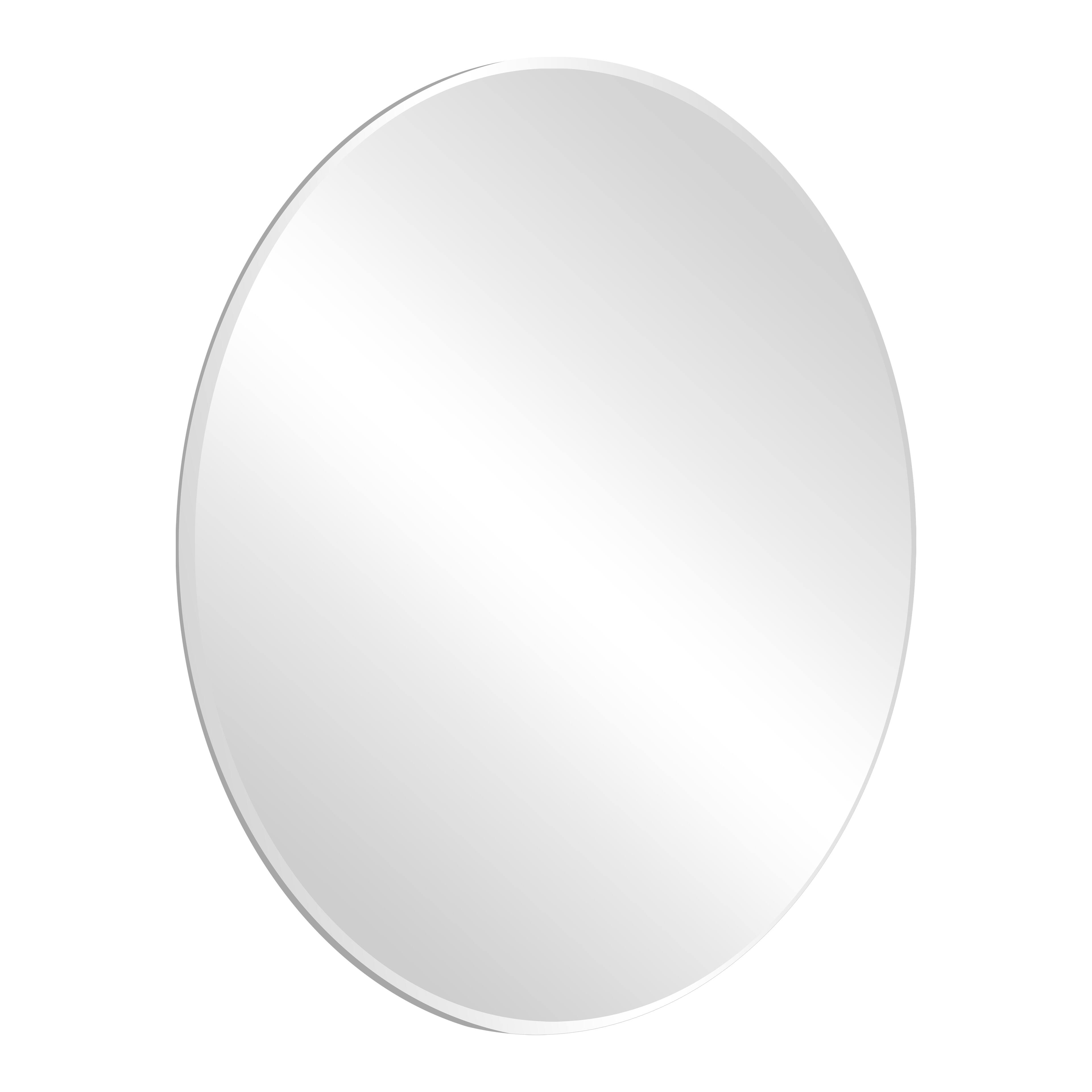 12" Beveled Round Mirror by Make Market®