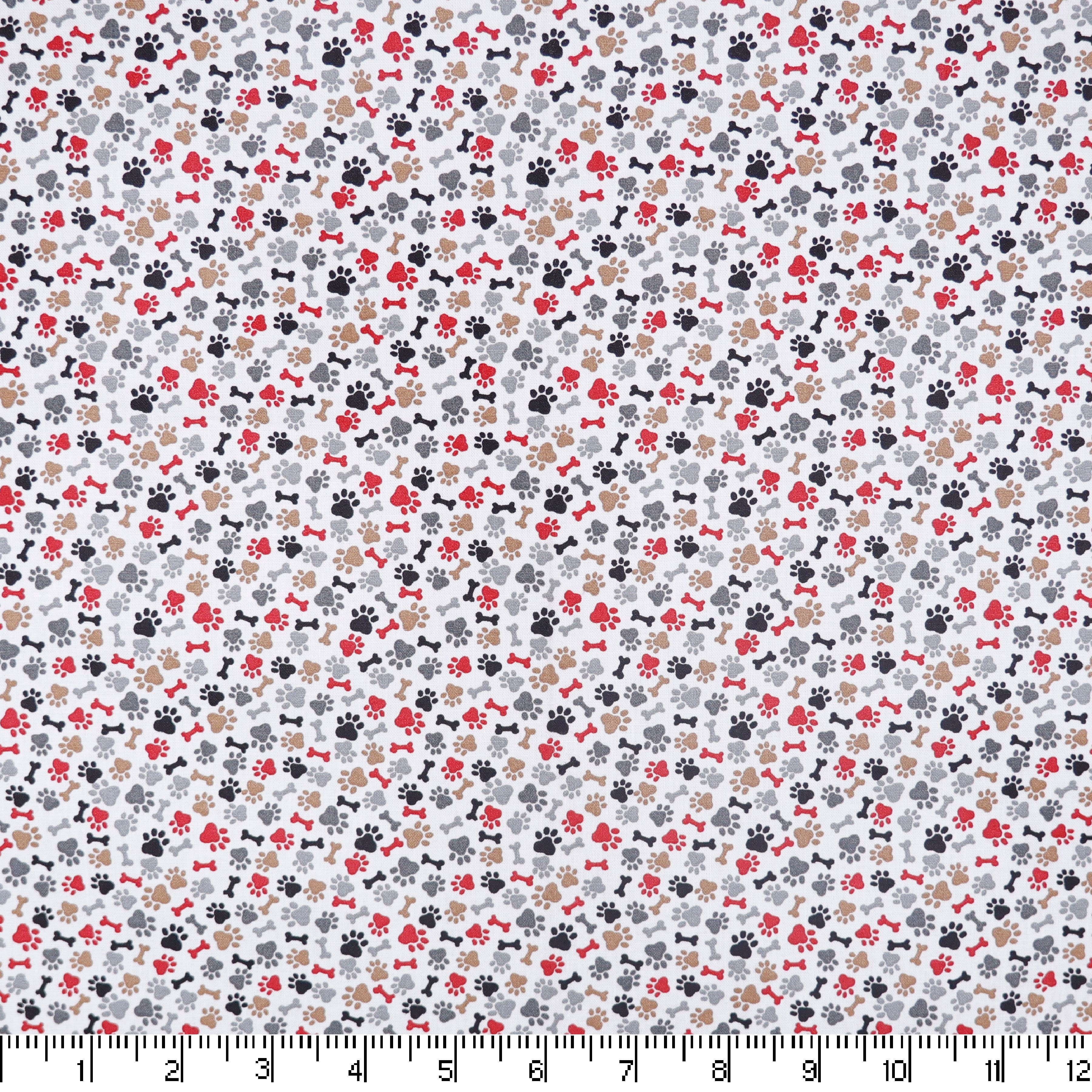 Bones & Paws Craft Cotton Fabric