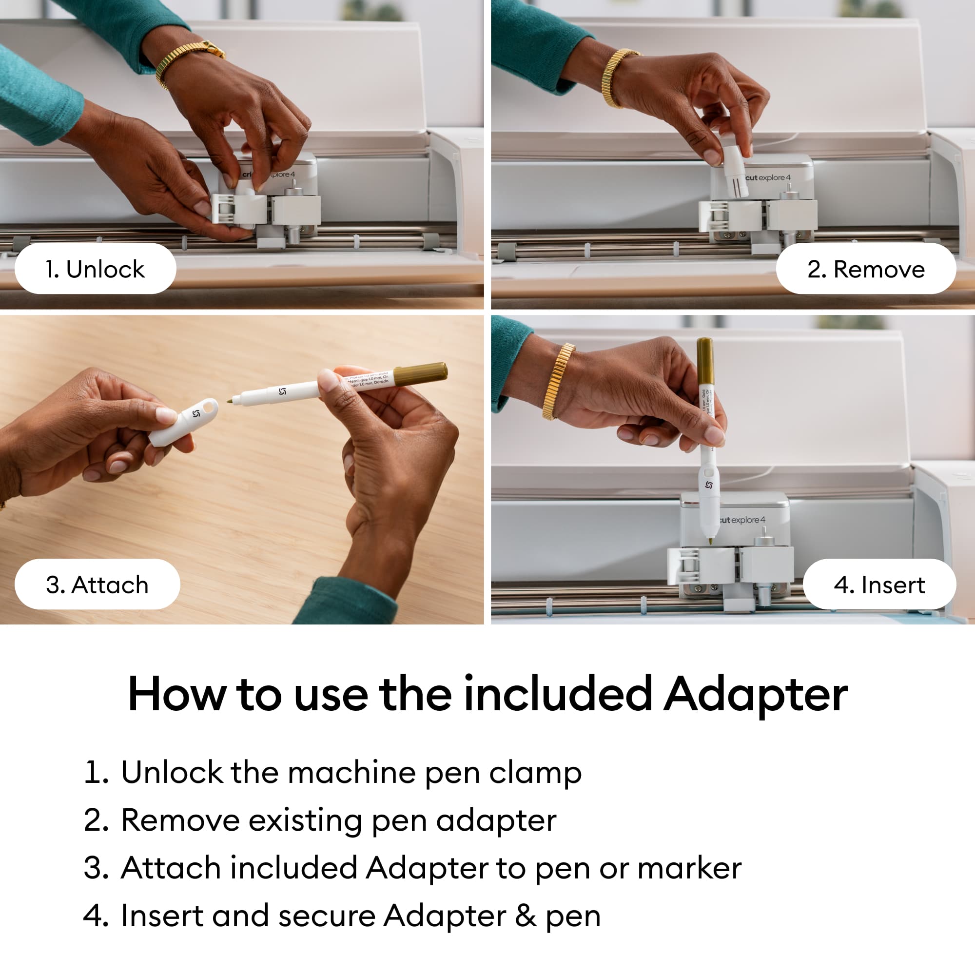 Cricut® Ultimate Dual-Sided Marker Set + Adapter