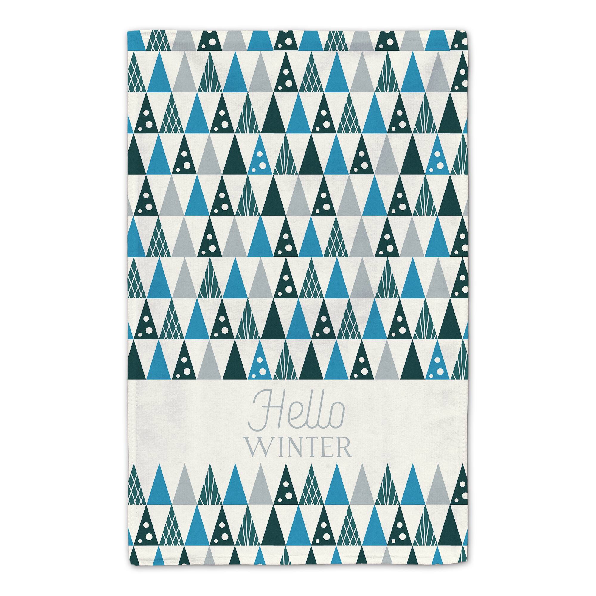 Hello Winter Tea Towels - Set of 2
