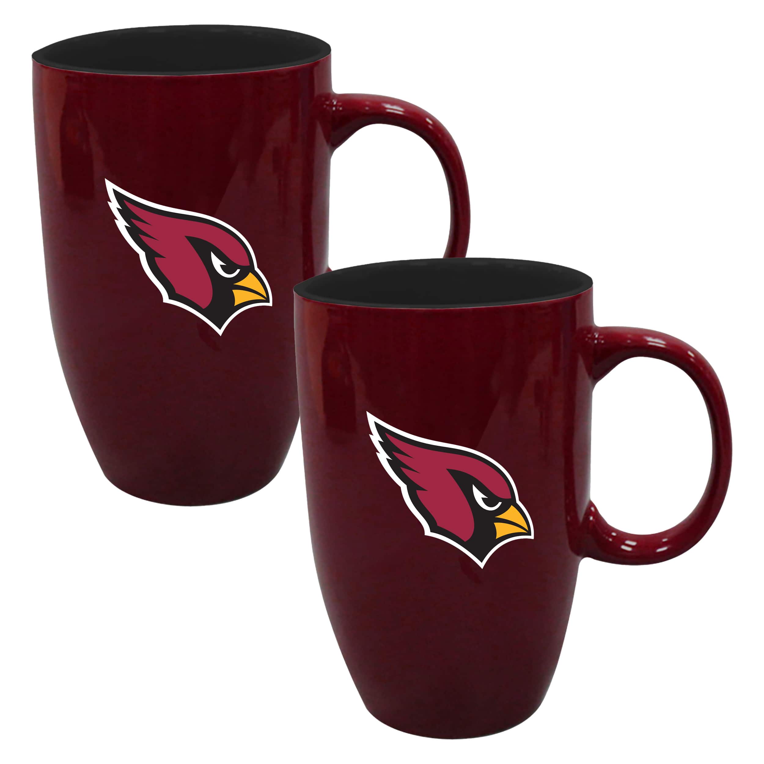 The Memory Company NFL 20oz. Ceramic Team Color Tall Mugs, 2ct., Color:  Arizona Cardinals | Michaels