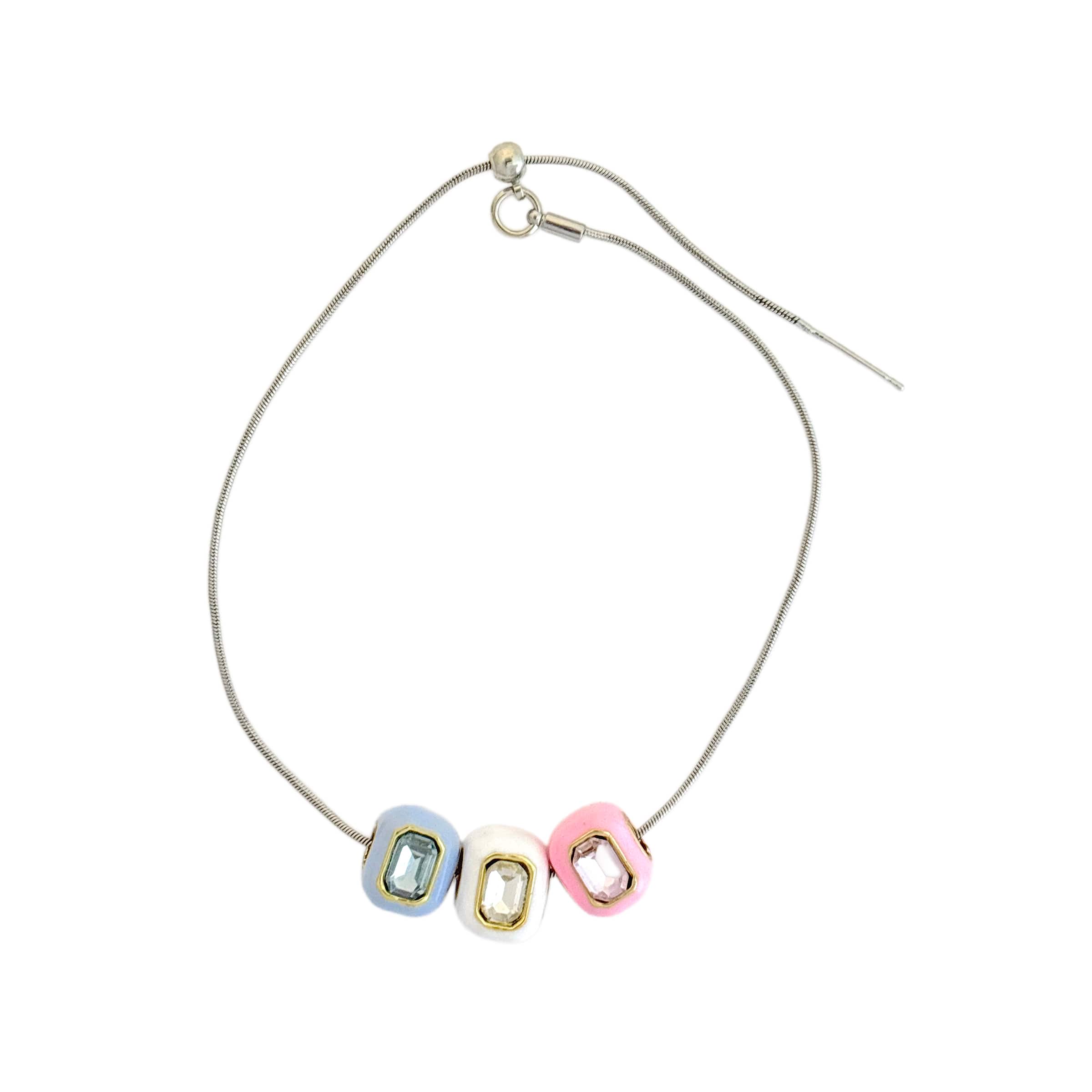 Charmed Bar Metal Ball-Clasp Snake Chain Bracelets, 2ct. by Bead Landing™