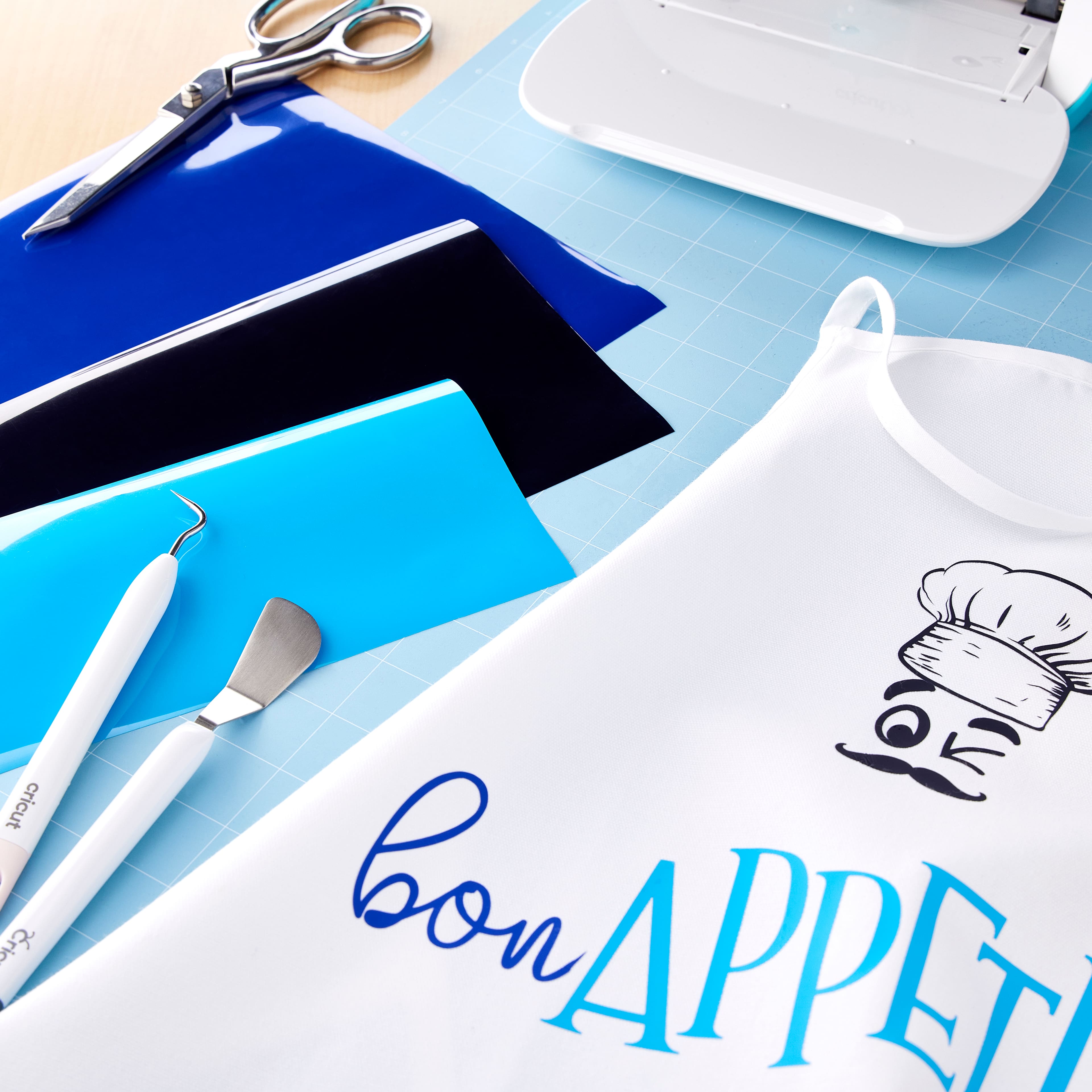 9 Packs: 3 ct. (27 total) Cricut® Everyday Iron On™ Deep Blue Sea Sampler