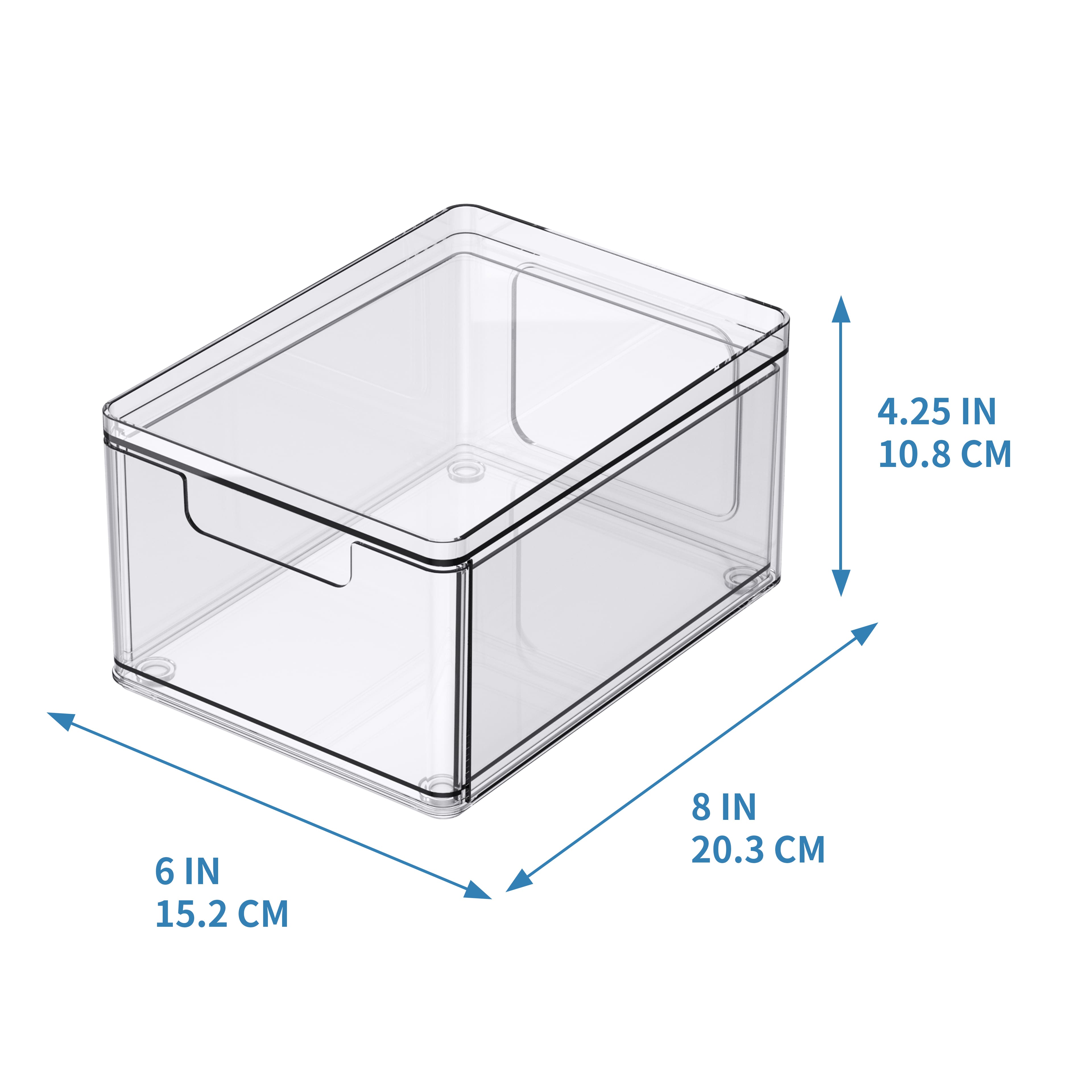 Clear Stackable Storage Drawer by Simply Tidy®
