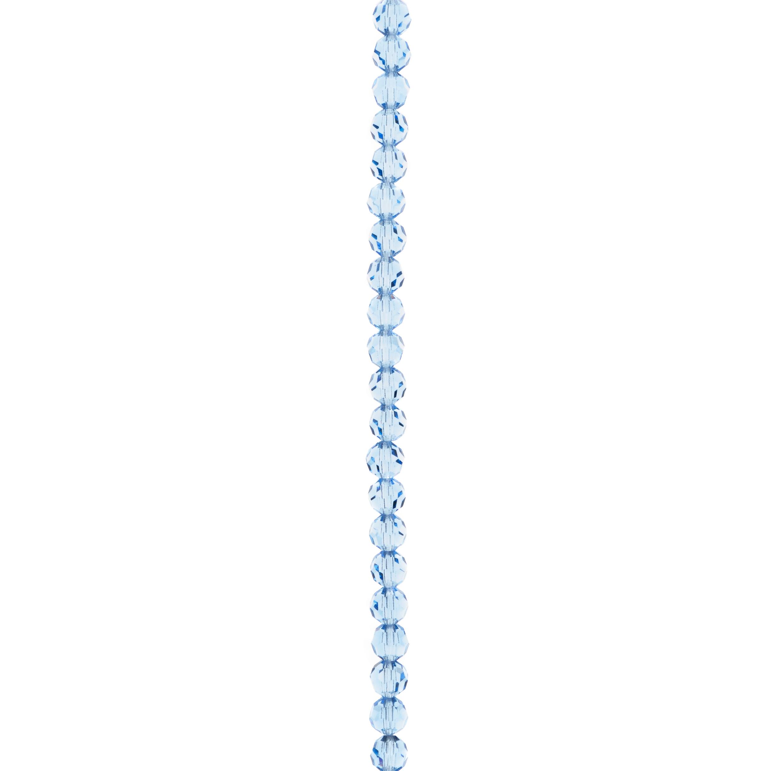 12 Pack: Preciosa Glass Crystal Round Beads, 6mm by Bead Landing™