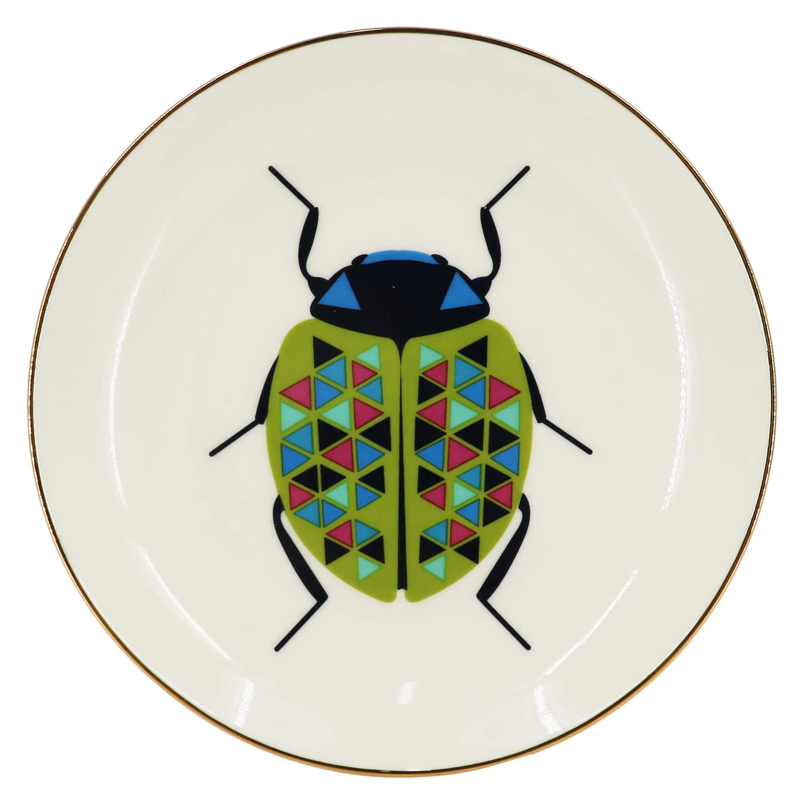 Jonathan Adler x Michaels 6" Beetle Ceramic Plate