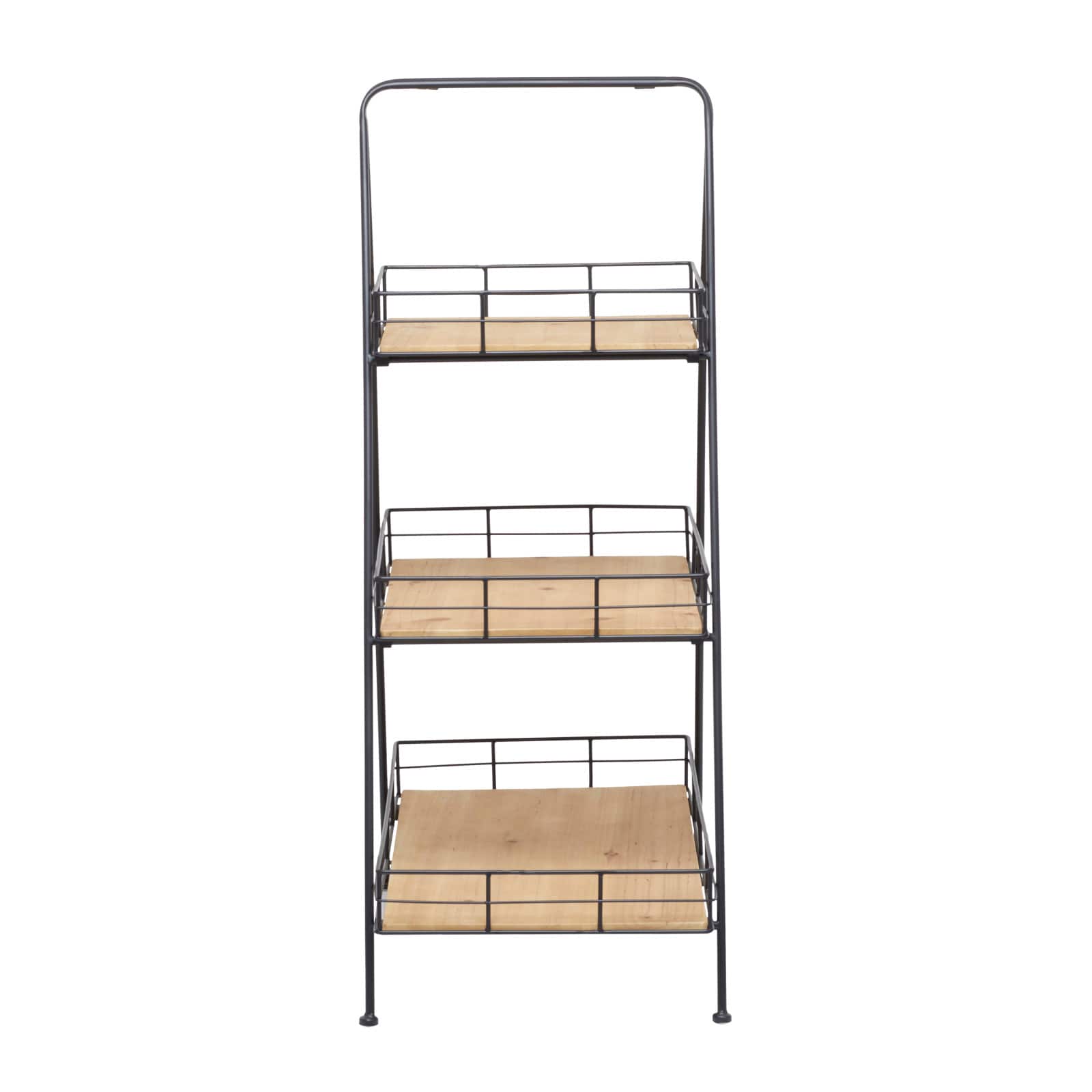 Black Iron Modern Farmhouse Plantstand, 40" x 28" x 16"