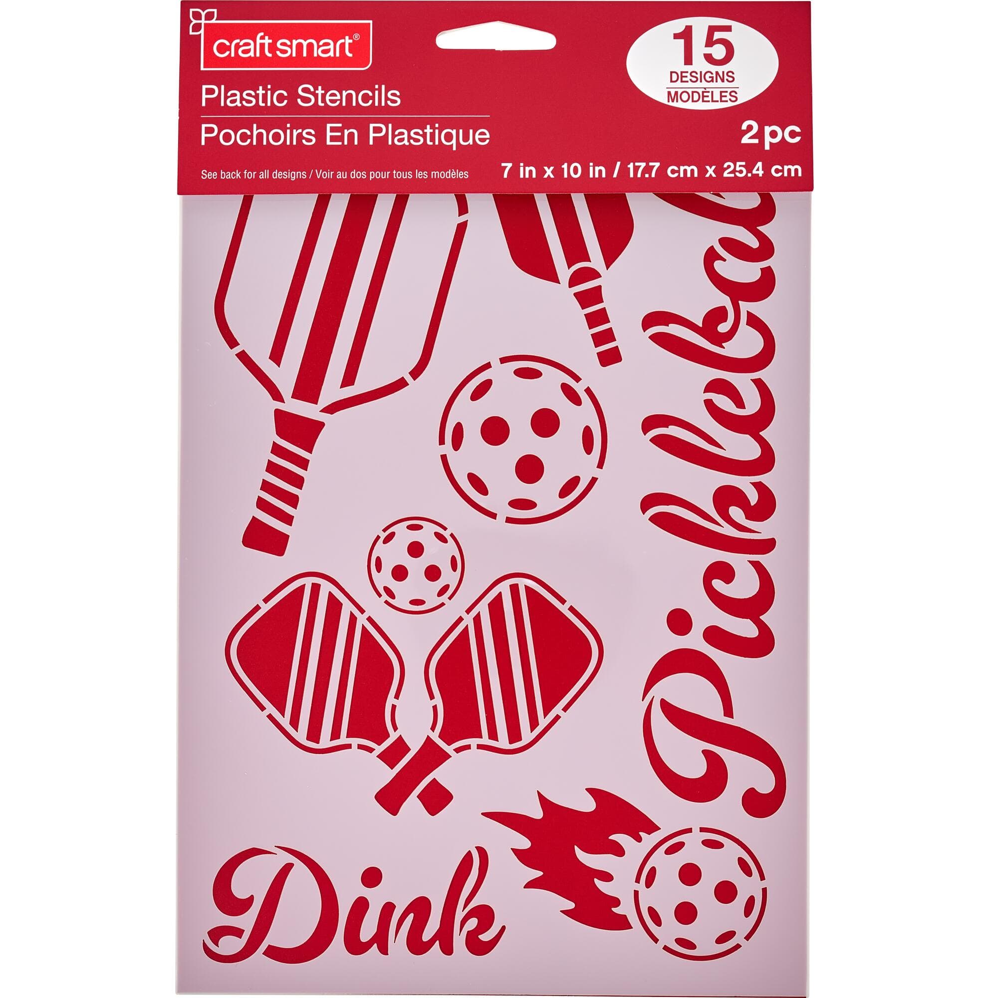 Leisure Sports Stencils, 7" x 10" by Craft Smart®