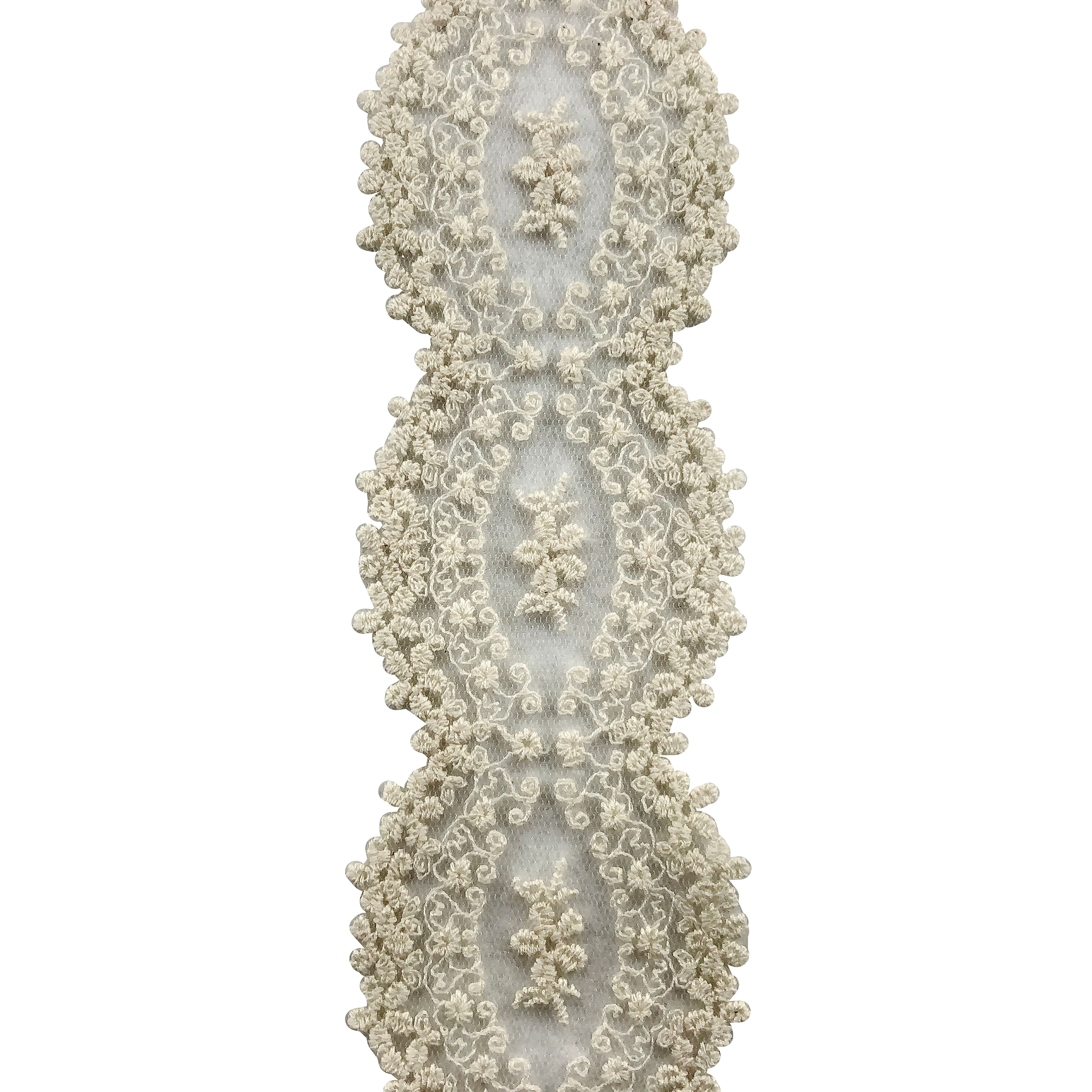 2" x 2yd. Lace Floral Ribbon by Celebrate It®