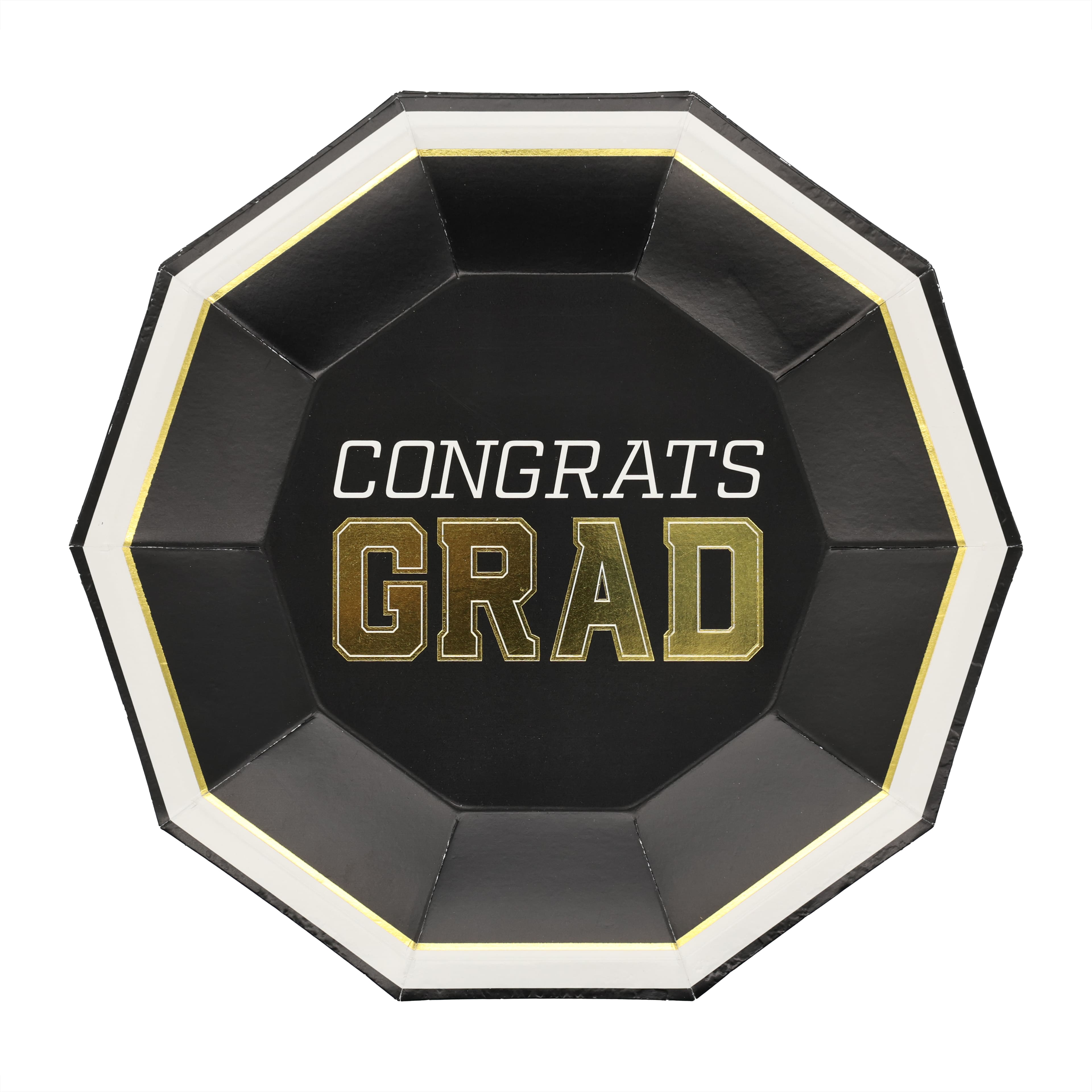 8" Congrats Grad Dinner Plates, 10ct. by Celebrate It™