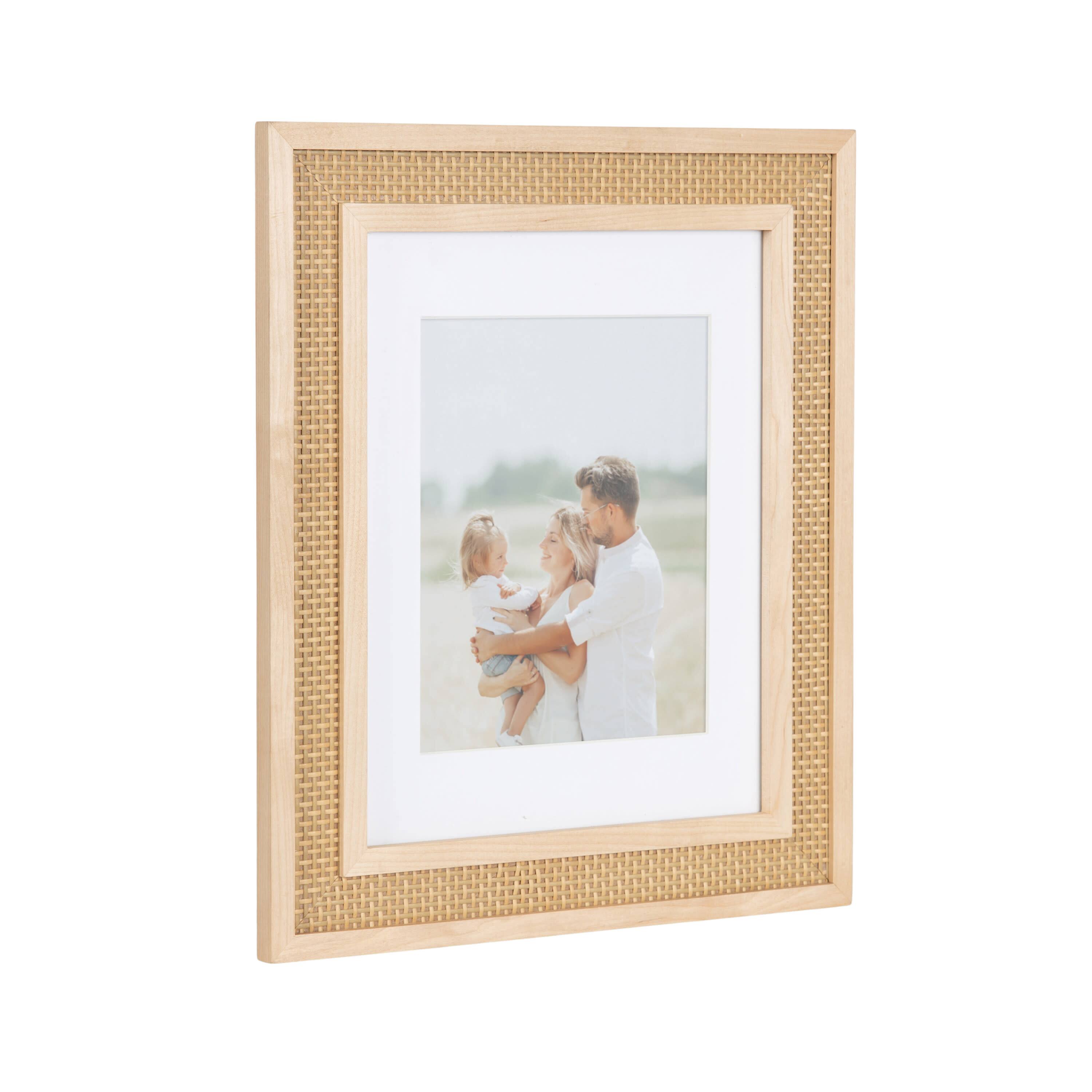 Kate and Laurel Corah Picture Frames with Mat, 2ct.