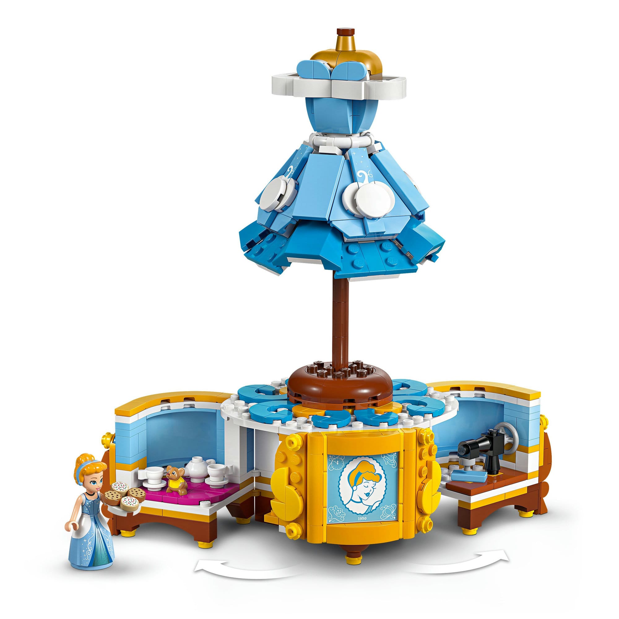 LEGO® Disney Princess Cinderella’s Dress Building Kit with Character 43266