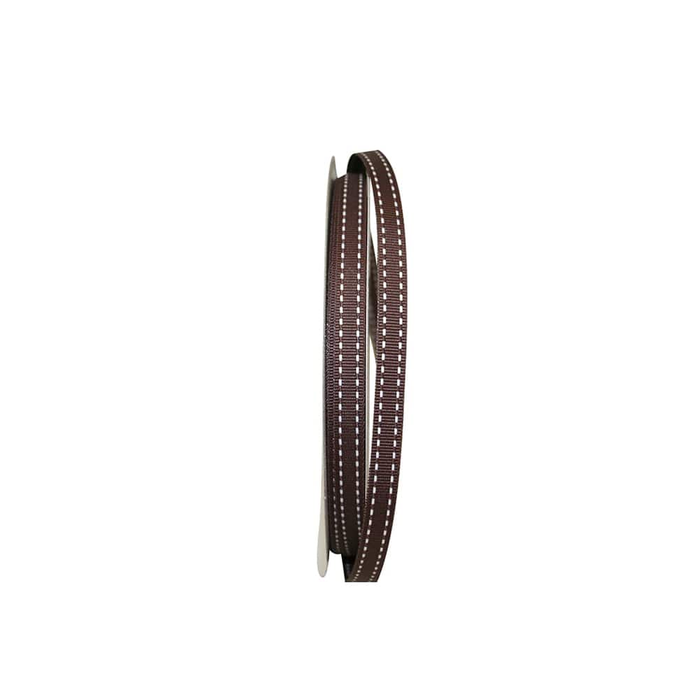 JAM Paper 3/8" x 50yd. Grosgrain Saddle Stitch Ribbon