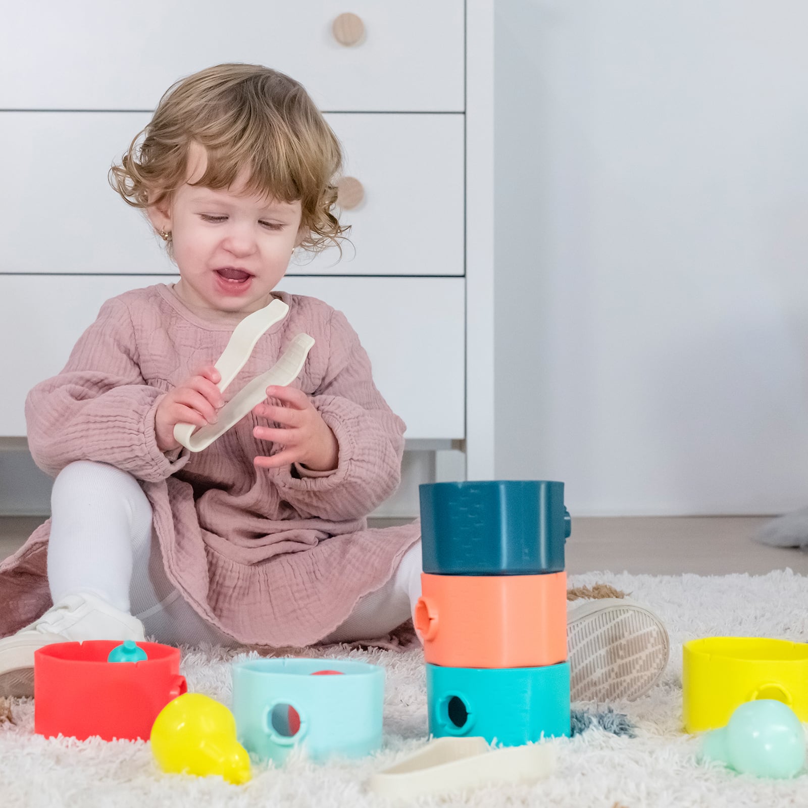 Miniland Feel to Learn Sorting Tree Trunk Set