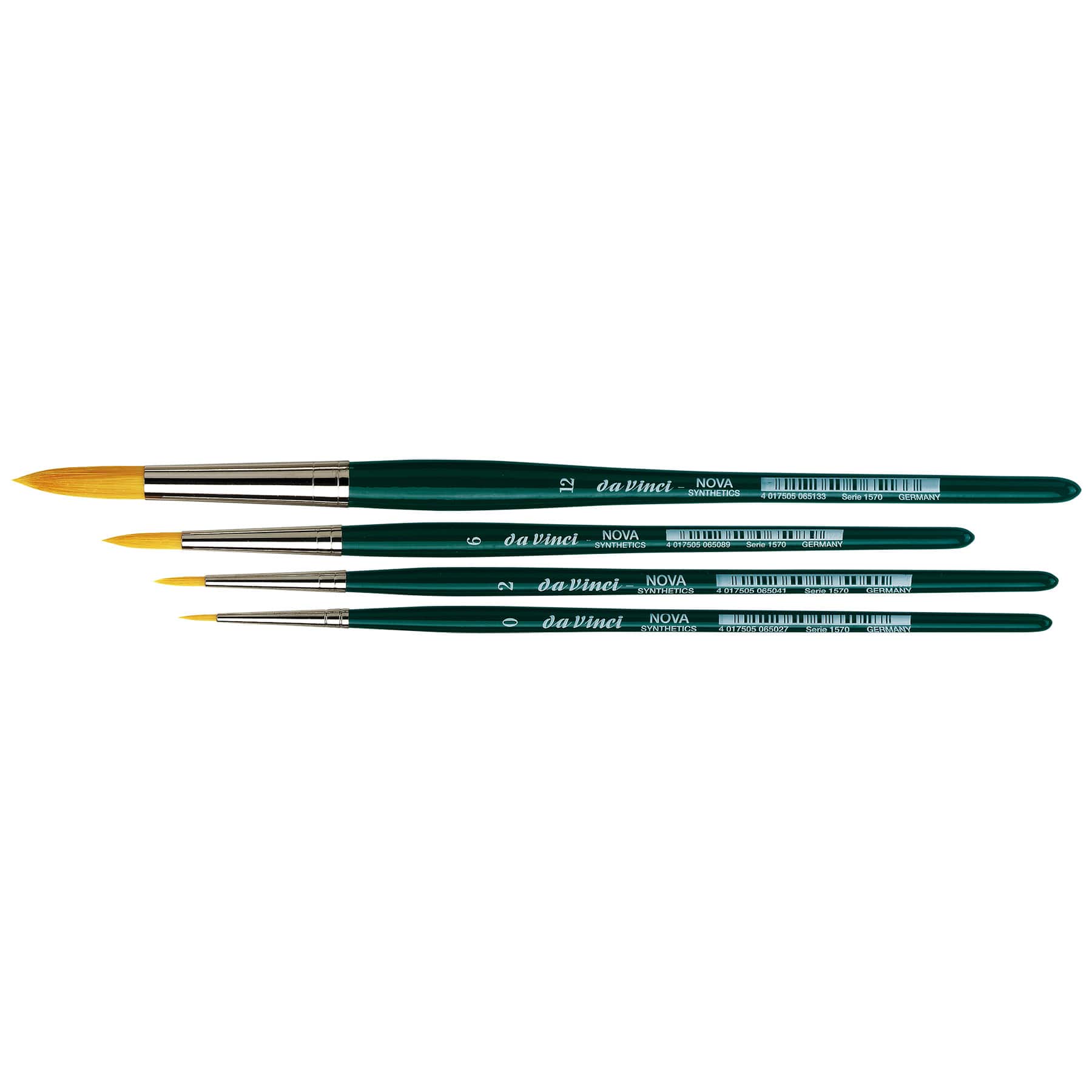 da Vinci NOVA Series 1570 4 Piece Round Brush Set
