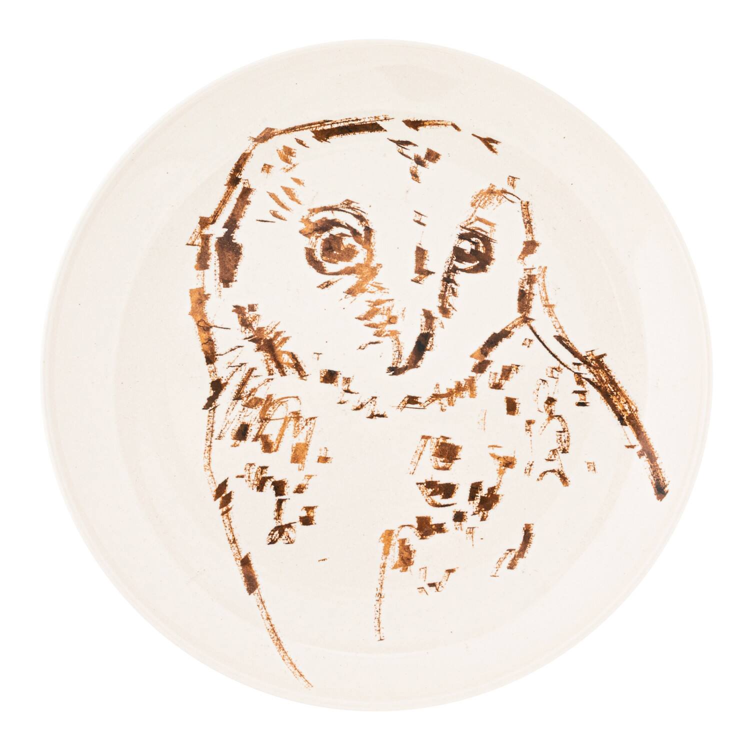 Hello Honey® 10.5" Animal & Flower Stoneware Dinner Plate Set