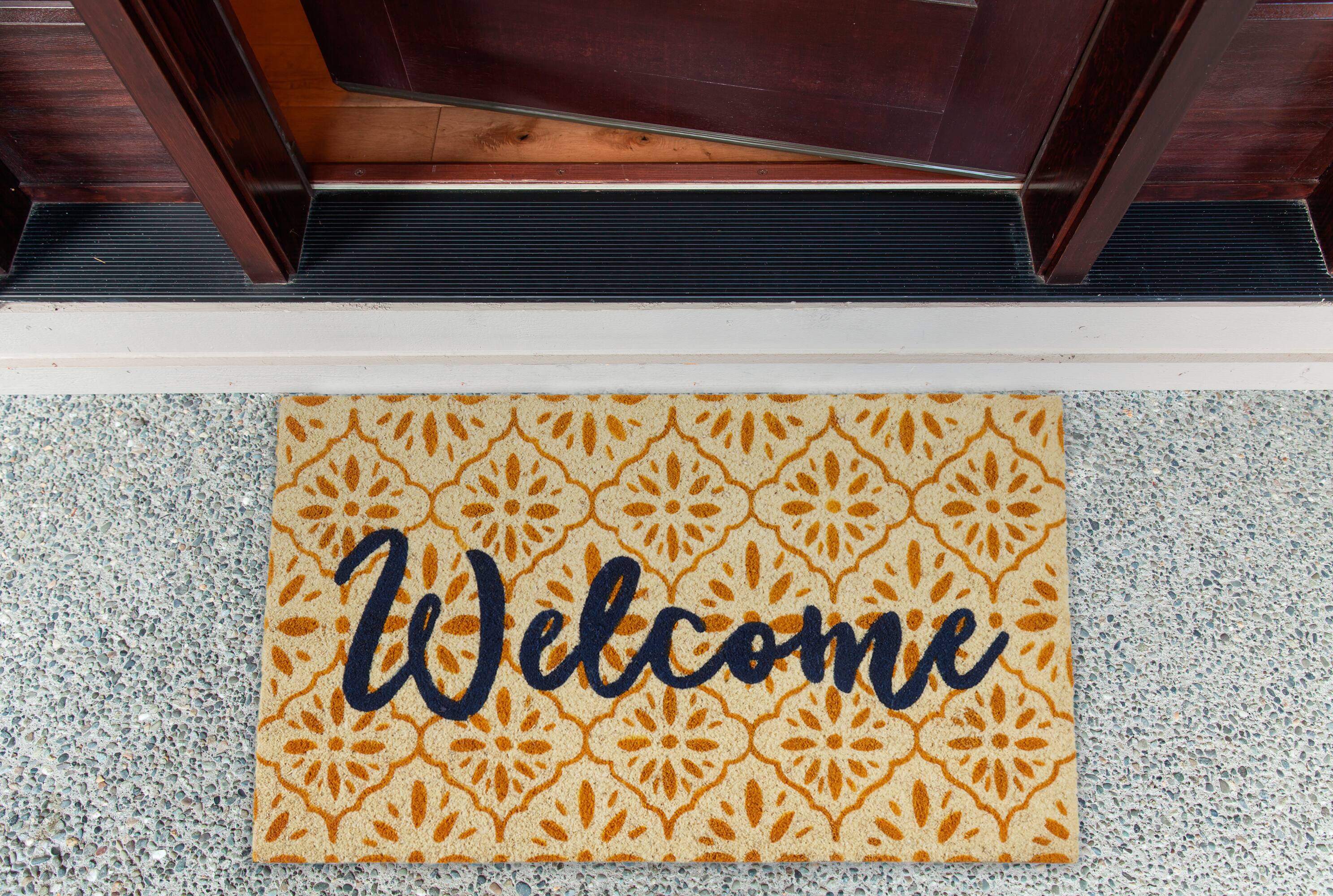 DII® Welcome Tile Doormat