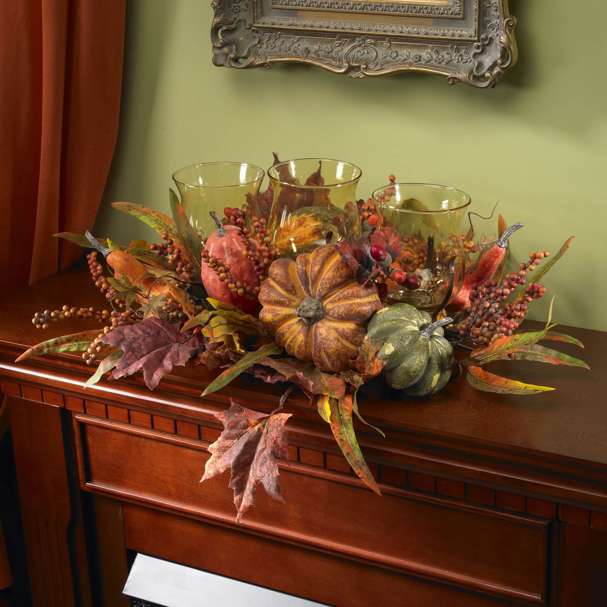 2.5ft. Harvest Triple Candelabrum
