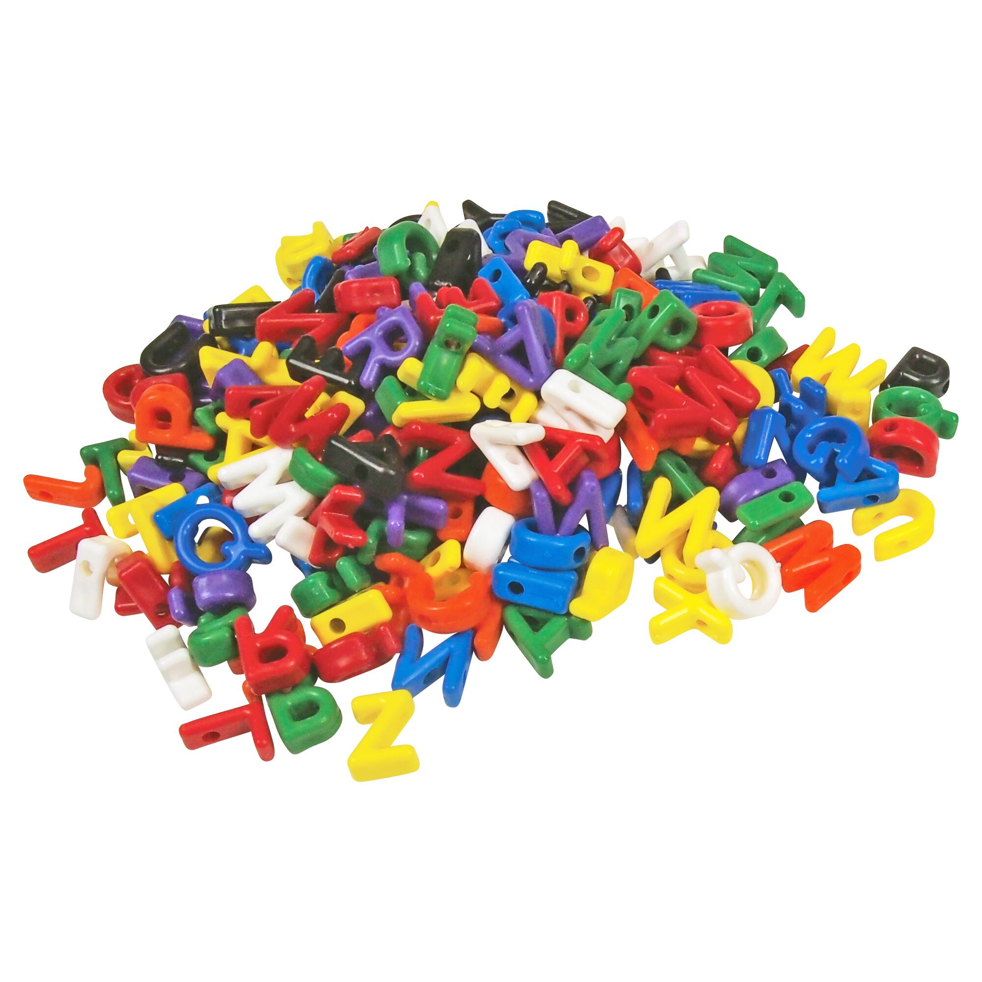 Roylco® Uppercase Manuscript Letter Beads, 288 Pack