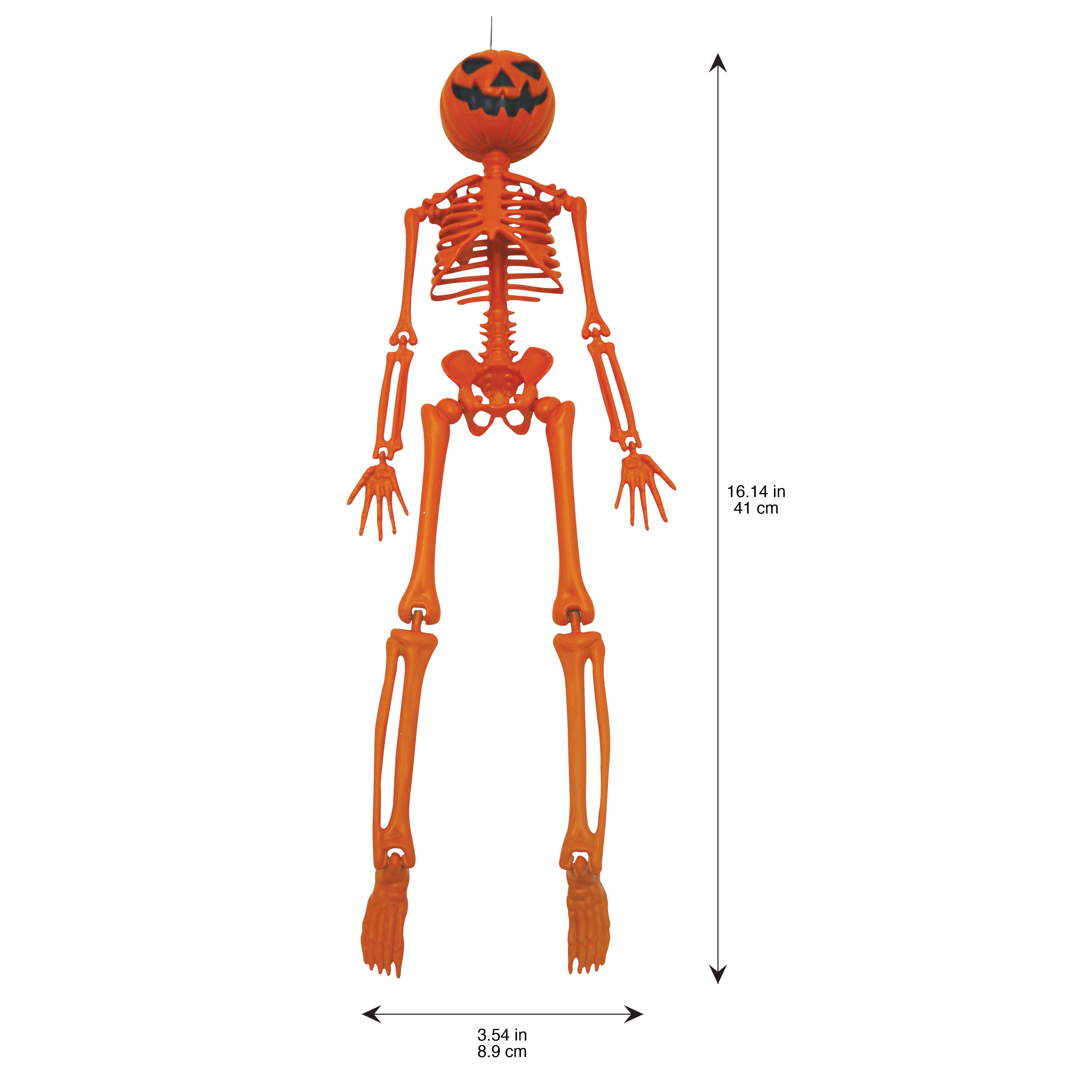 16" Jack-o'-Lantern Skeleton by Ashland®