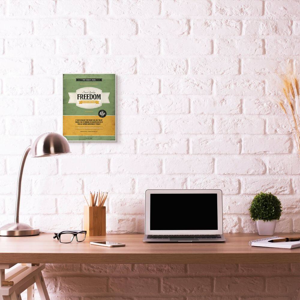 Stupell Industries Finest Quality Freedom Wall Art