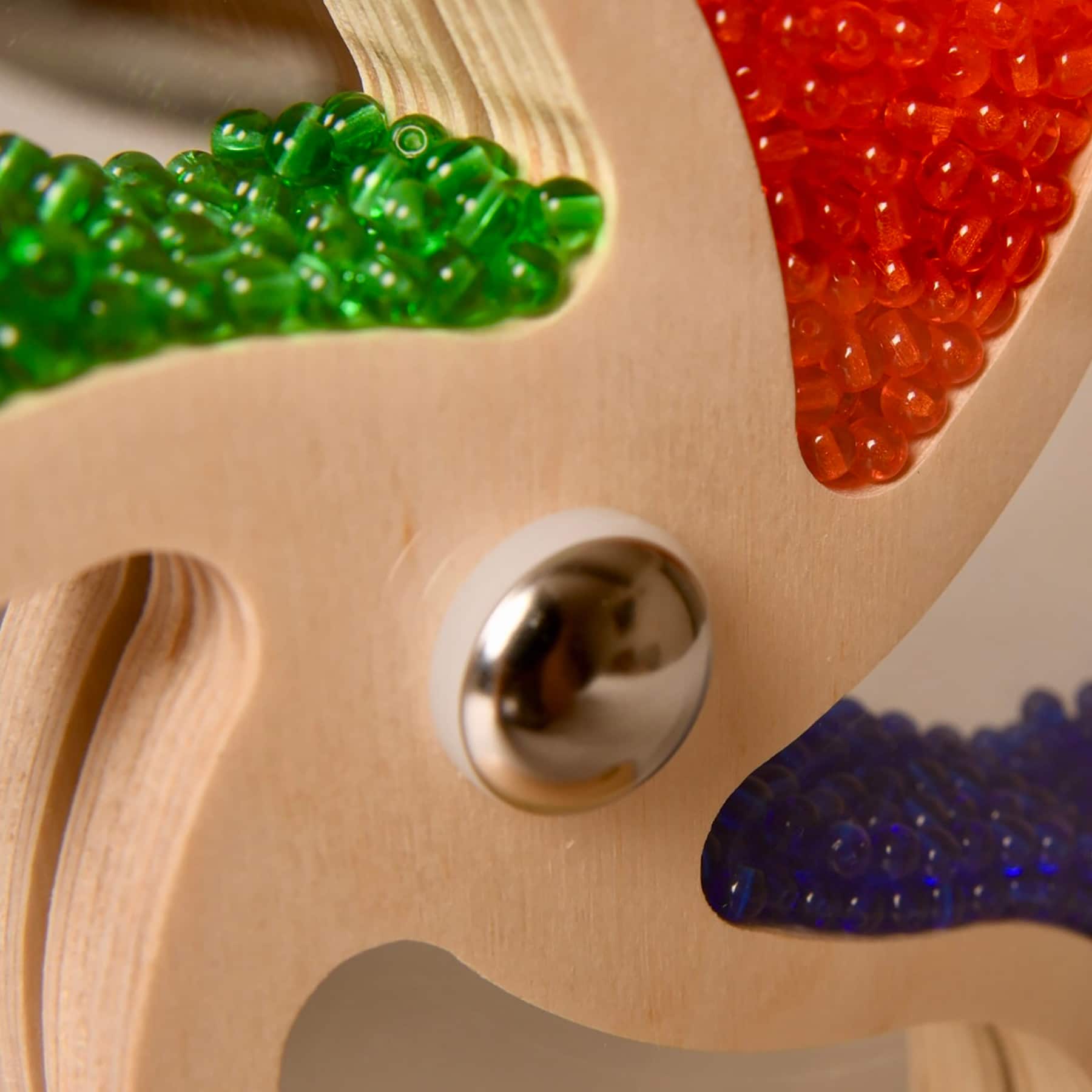 Learn Well 12" Wooden Rotating Bead Wheel