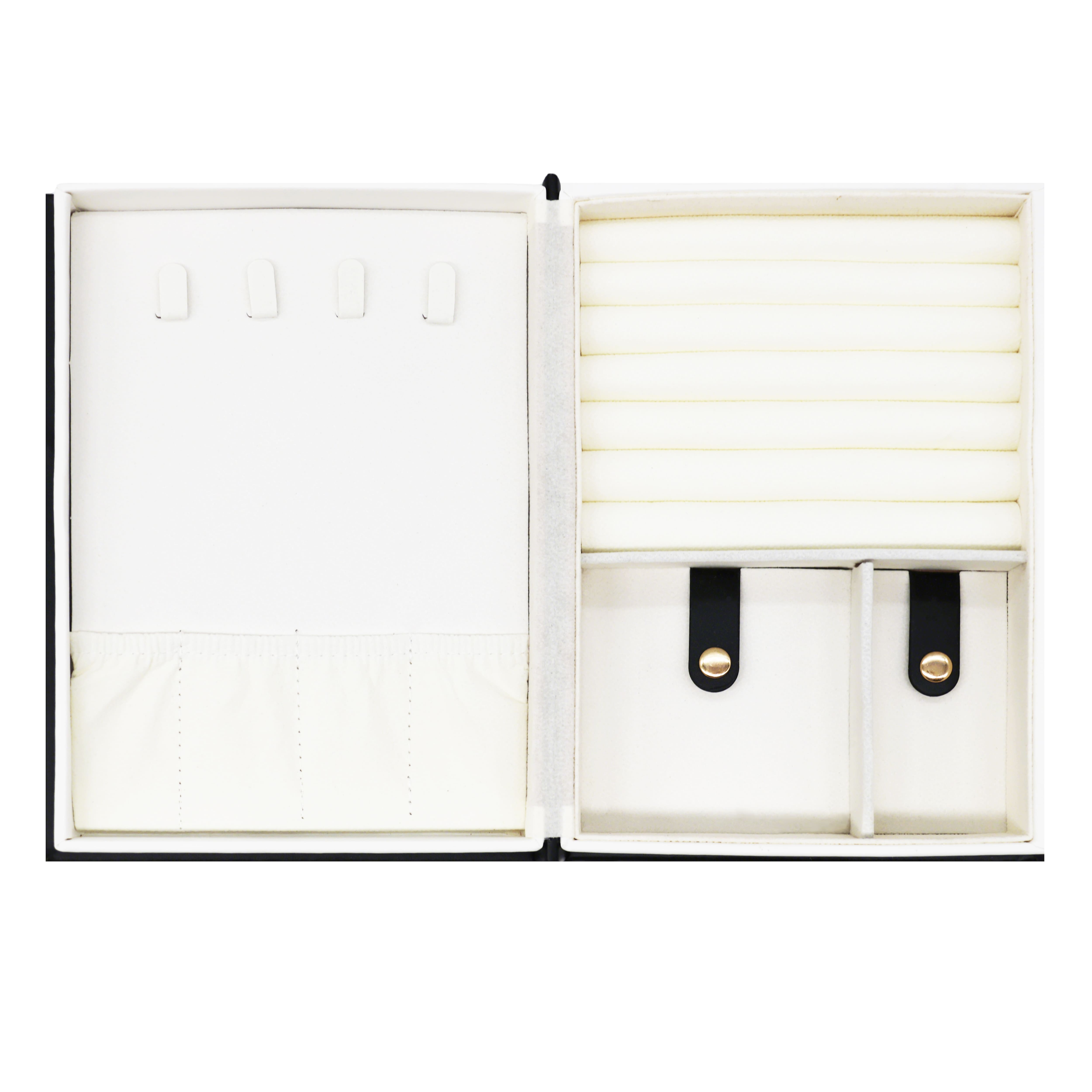 Black & Gold Book Jewelry Box by Bead Landing™