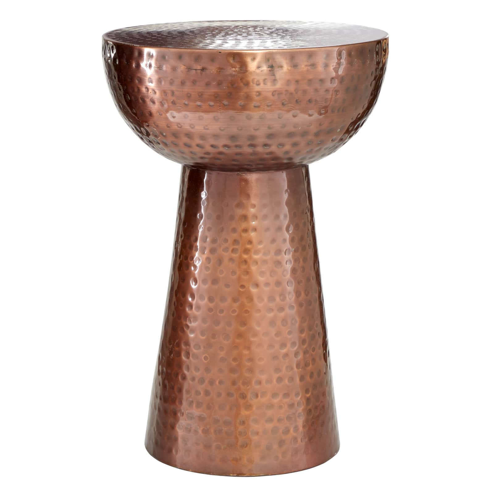 20'' Metal Vintage Accent Table