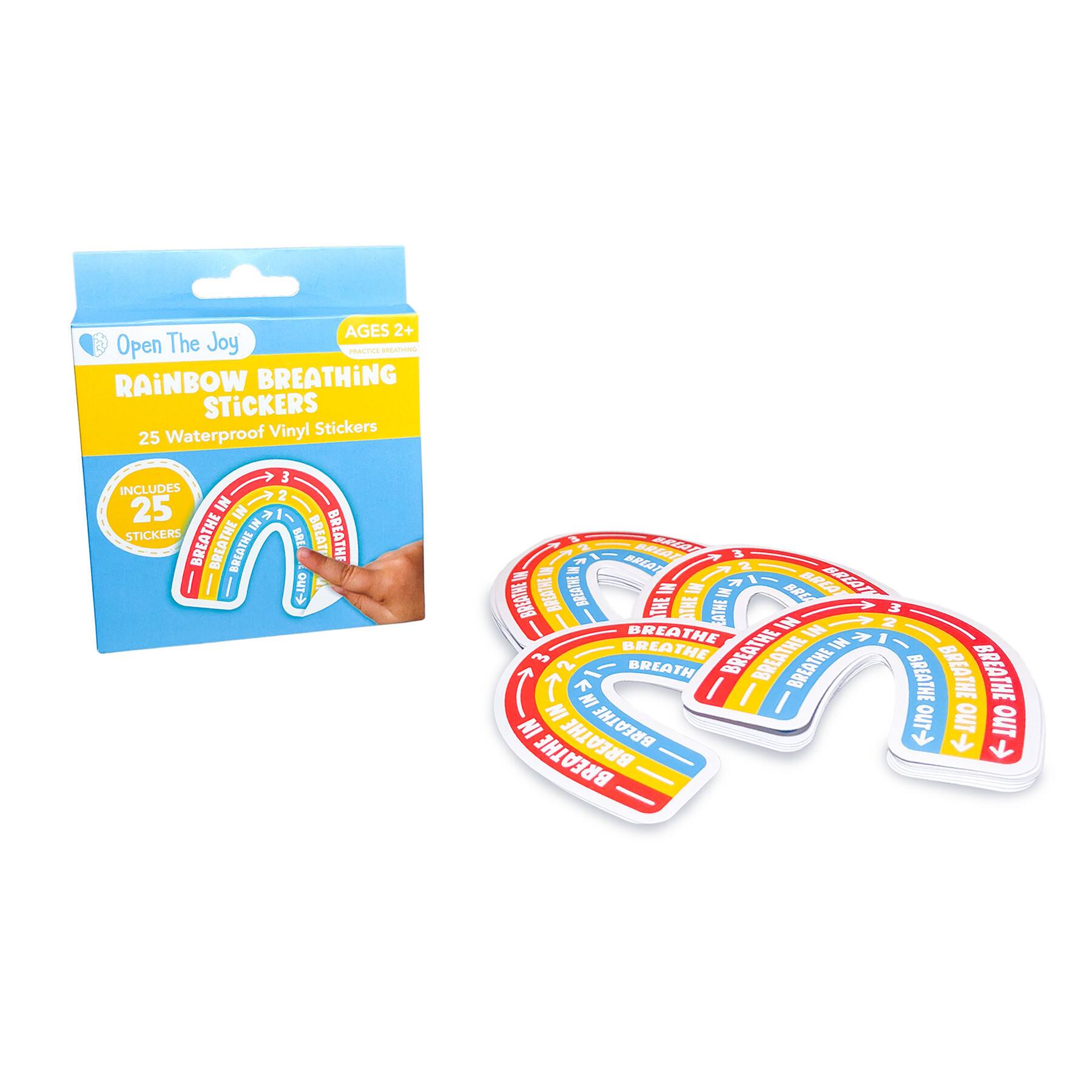 Rainbow Breathing Sticker Class Packs, 2ct.