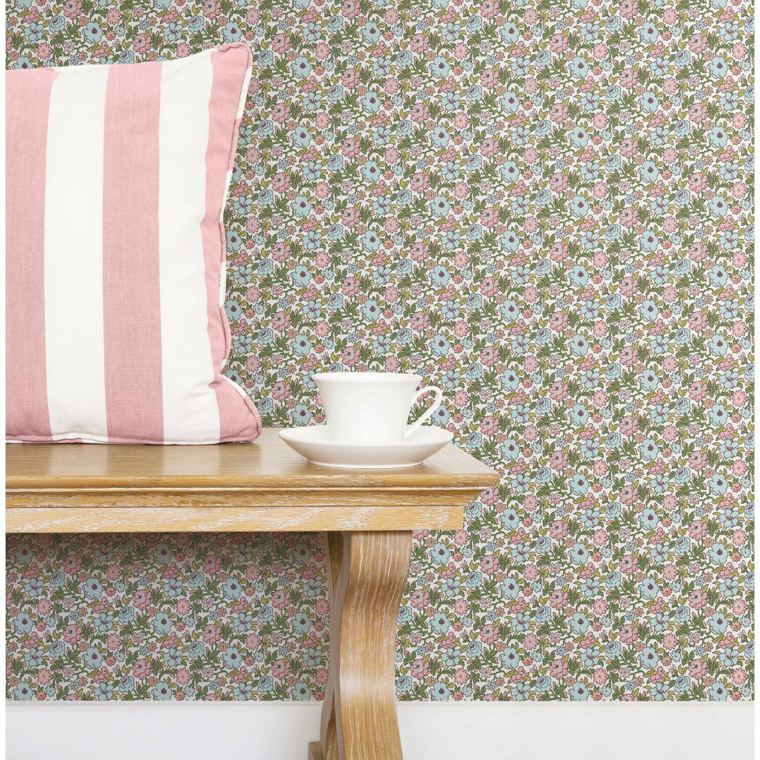 RoomMates Floral Ditzy Vine Peel & Stick Wallpaper