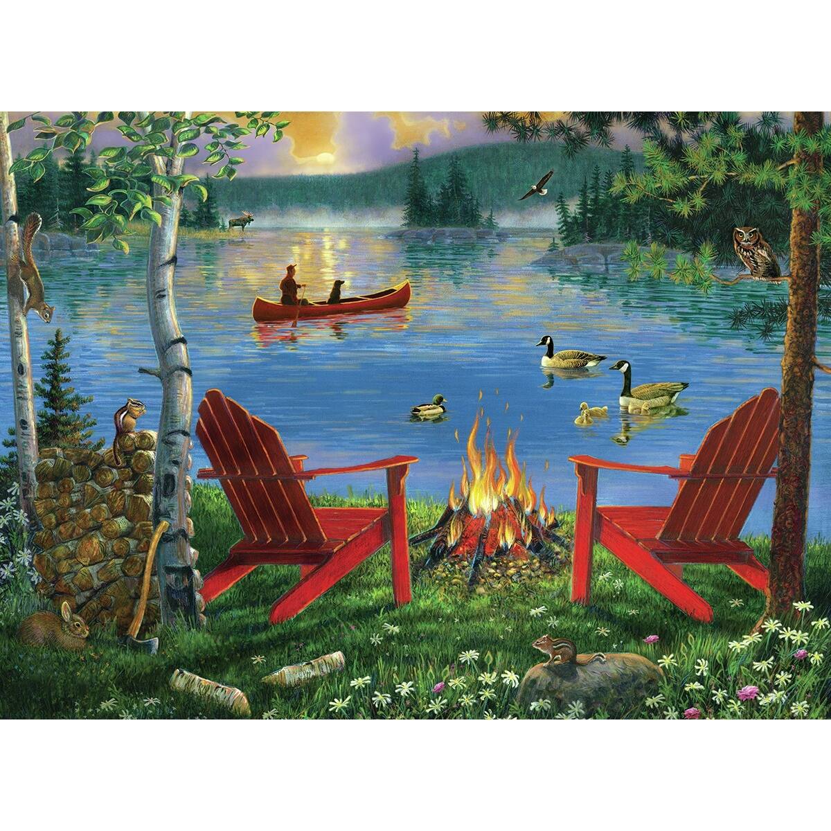 Royal & Langnickel® Lakeside Retreat Paint By Number Kit