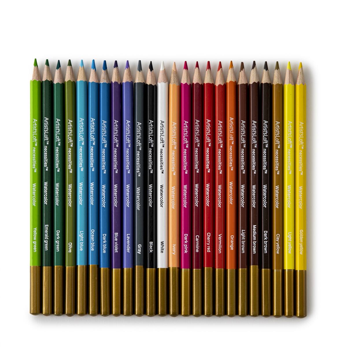 24 Colour Watercolour Pencils by Artist’s Loft™ Necessities™