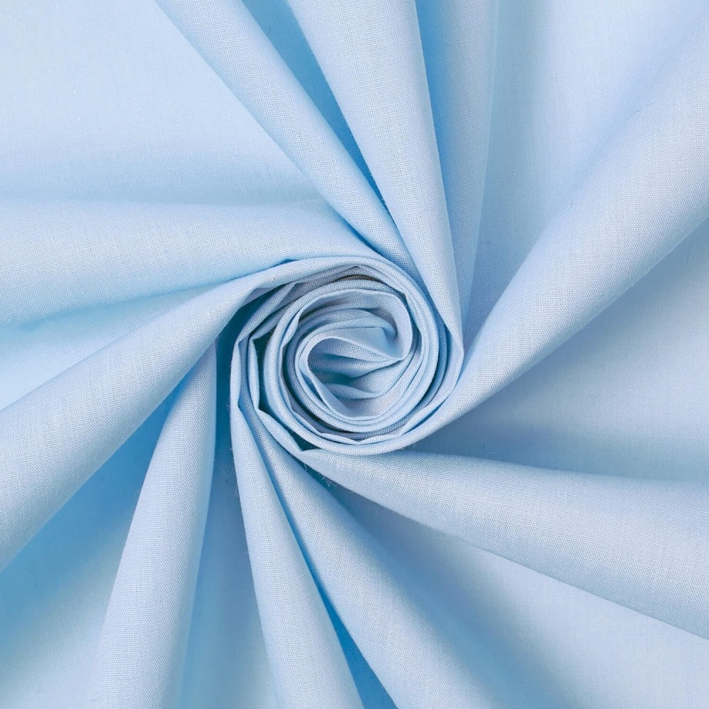 Fabric Wholesale Direct Solid Lightweight Cotton Polyester Blend Broadcloth Fabric