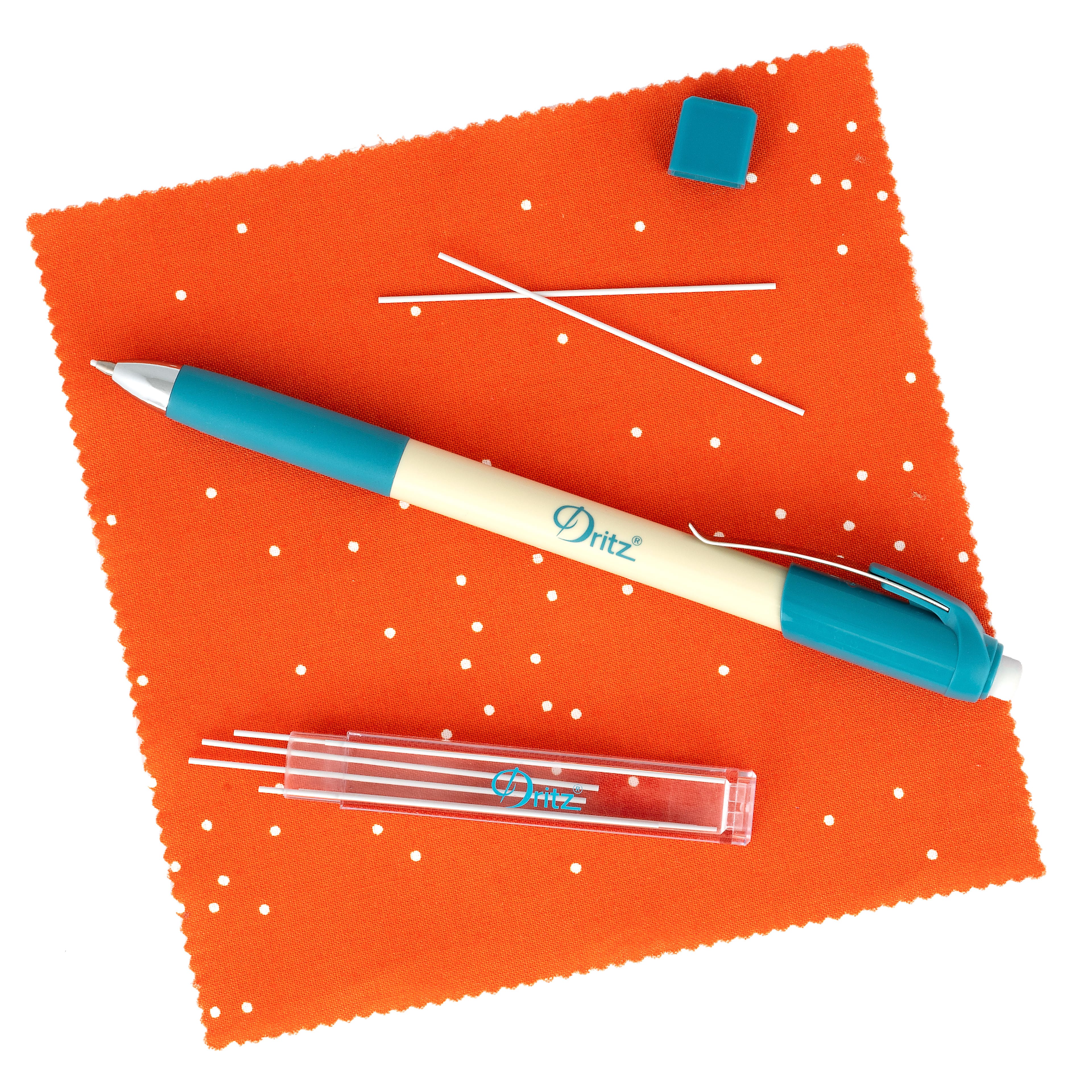 Dritz® 0.9mm White Mechanical Fabric Pencil Set