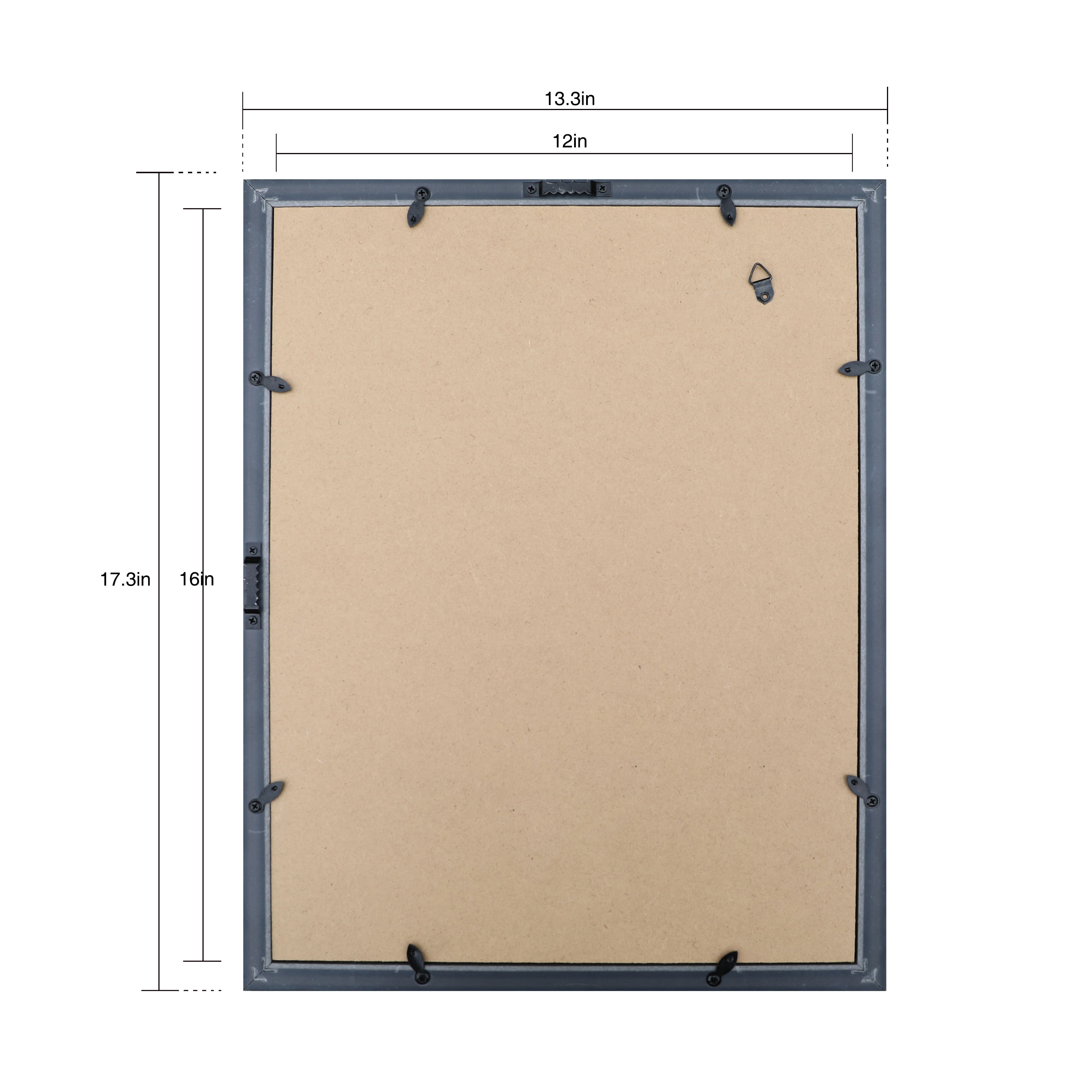 12" x 16" Beveled Brown Shadow Box by Studio Décor®
