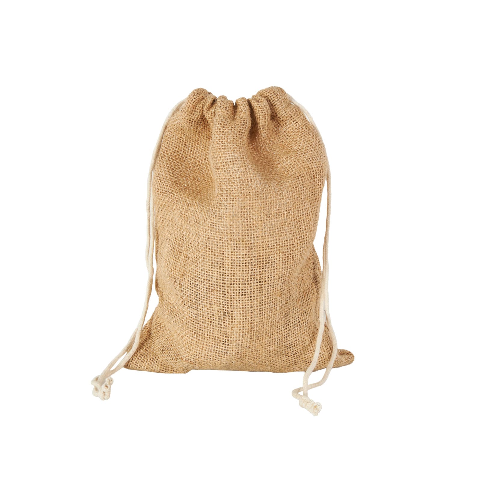 Gold Tibetan Inspired Metal Decorative Bells with Jute Rope & Canvas Tote Set