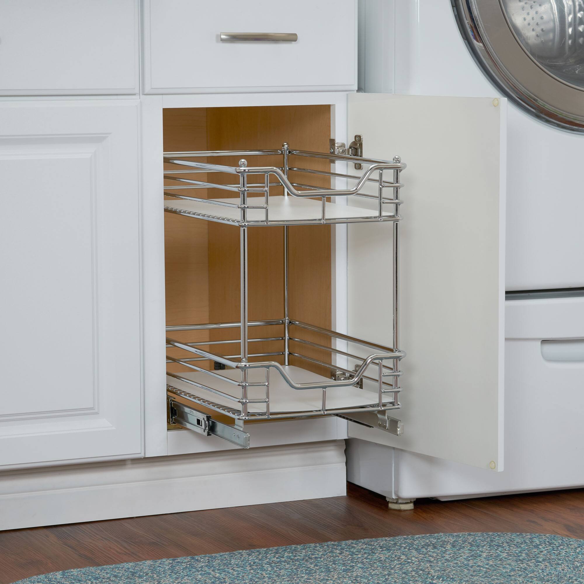 Household Essentials Glidez 2-Tier Cabinet Organizer