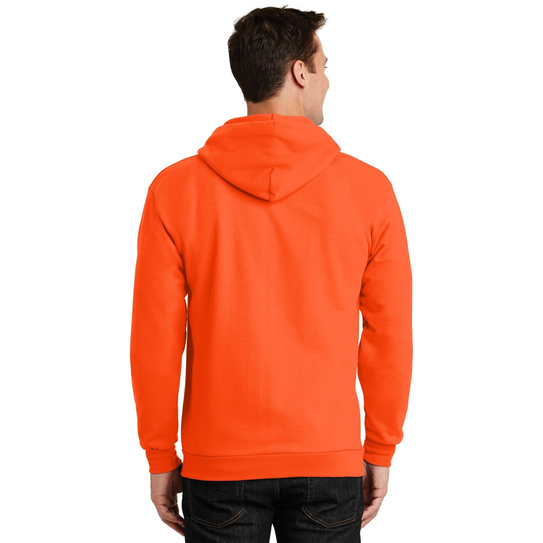 Port & Company® Essential Fleece Full-Zip Hooded Sweatshirt