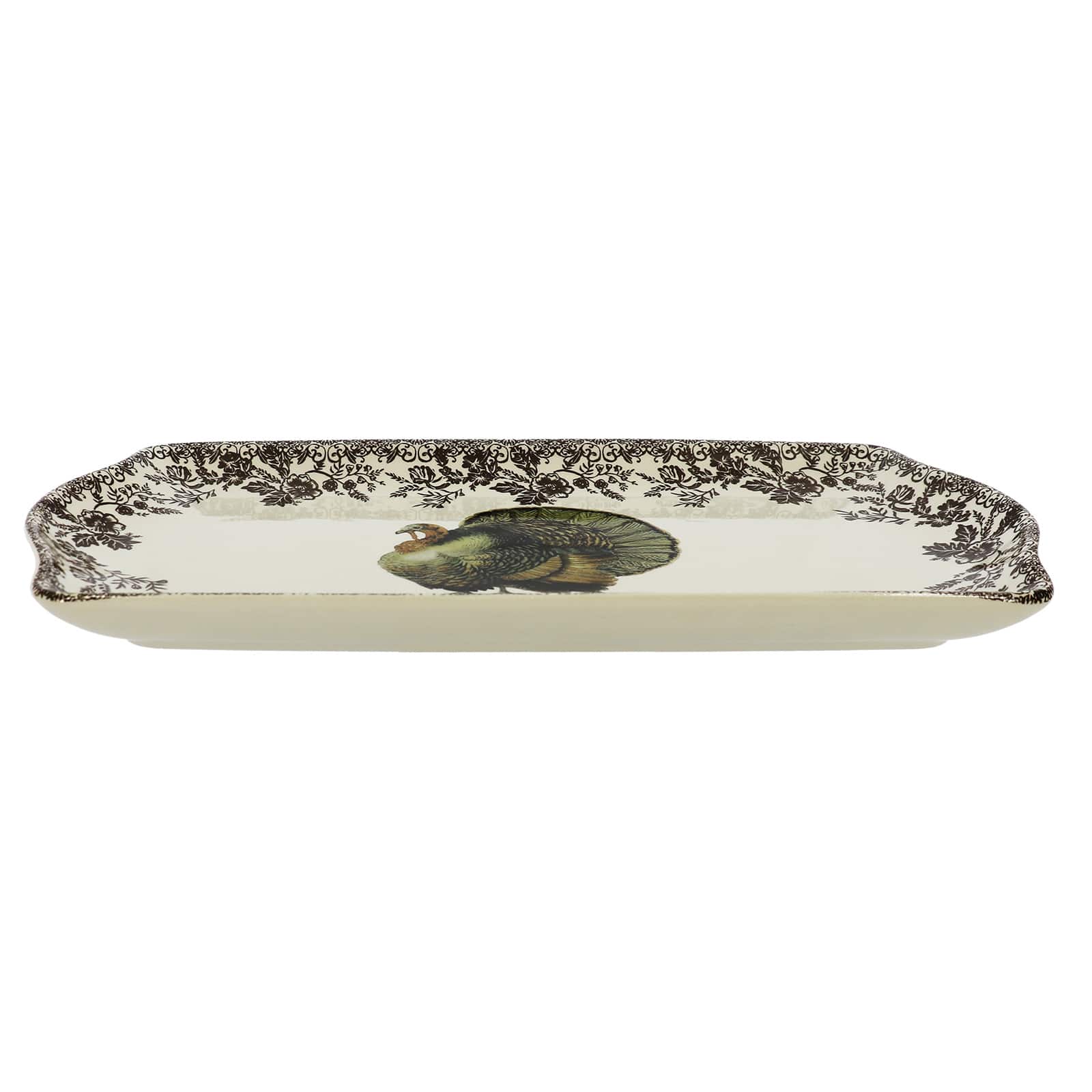 16" x 8" Turkey Ceramic Serving Plate by Ashland®