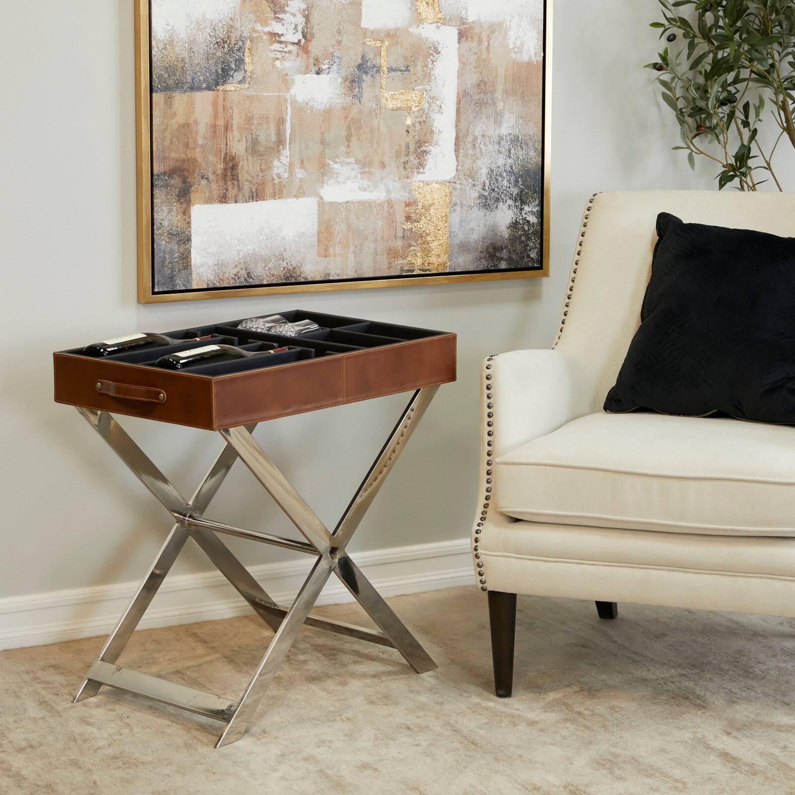 26" Modern Wine Holder