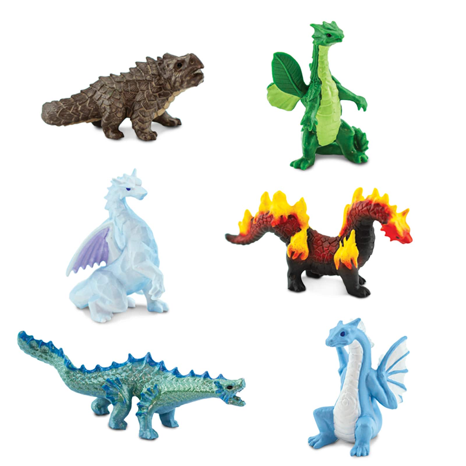 12 Pack: Safari Ltd® TOOB® Dragons of the Elements Set