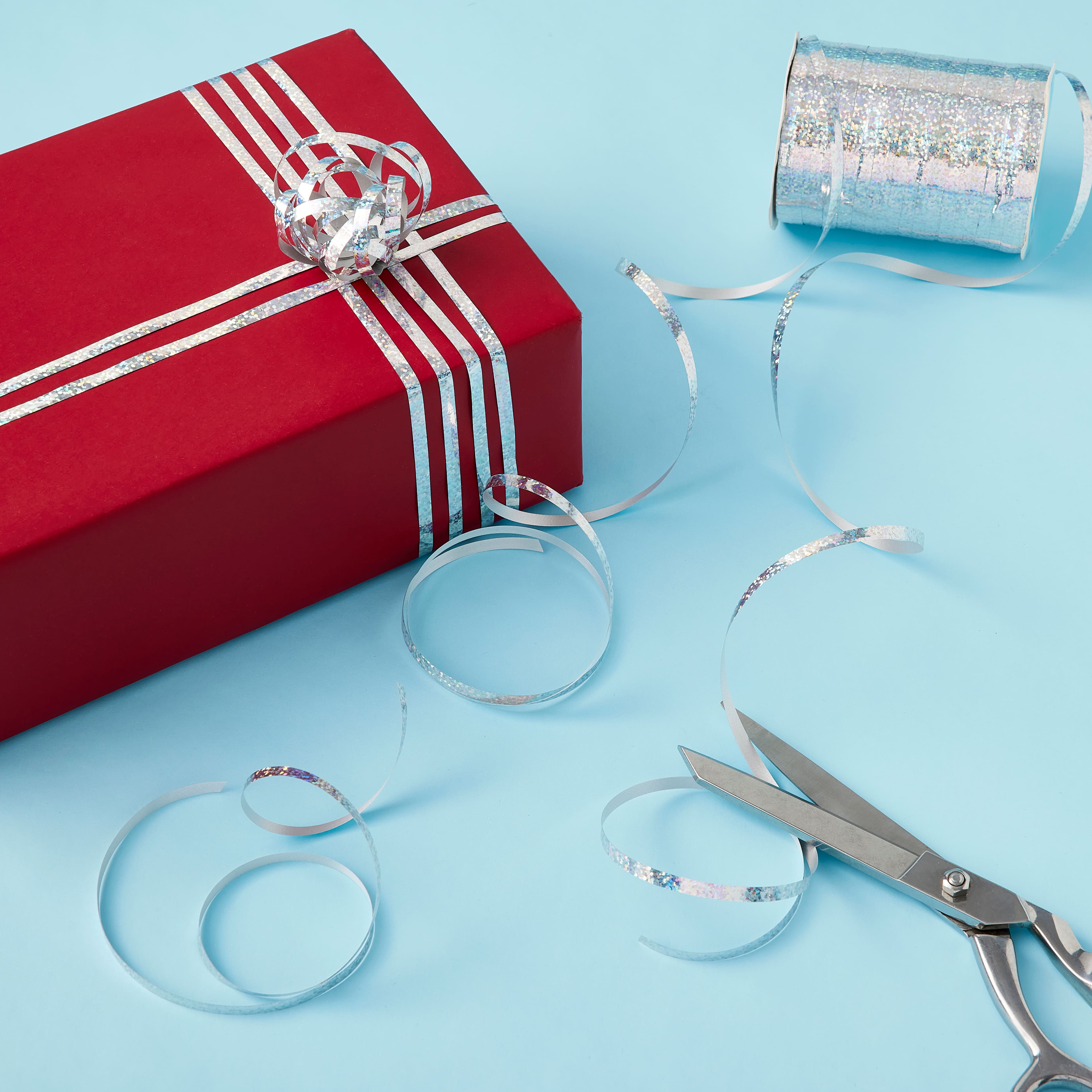 12 Pack: 3/16" Holographic Curling Ribbon by Celebrate It™