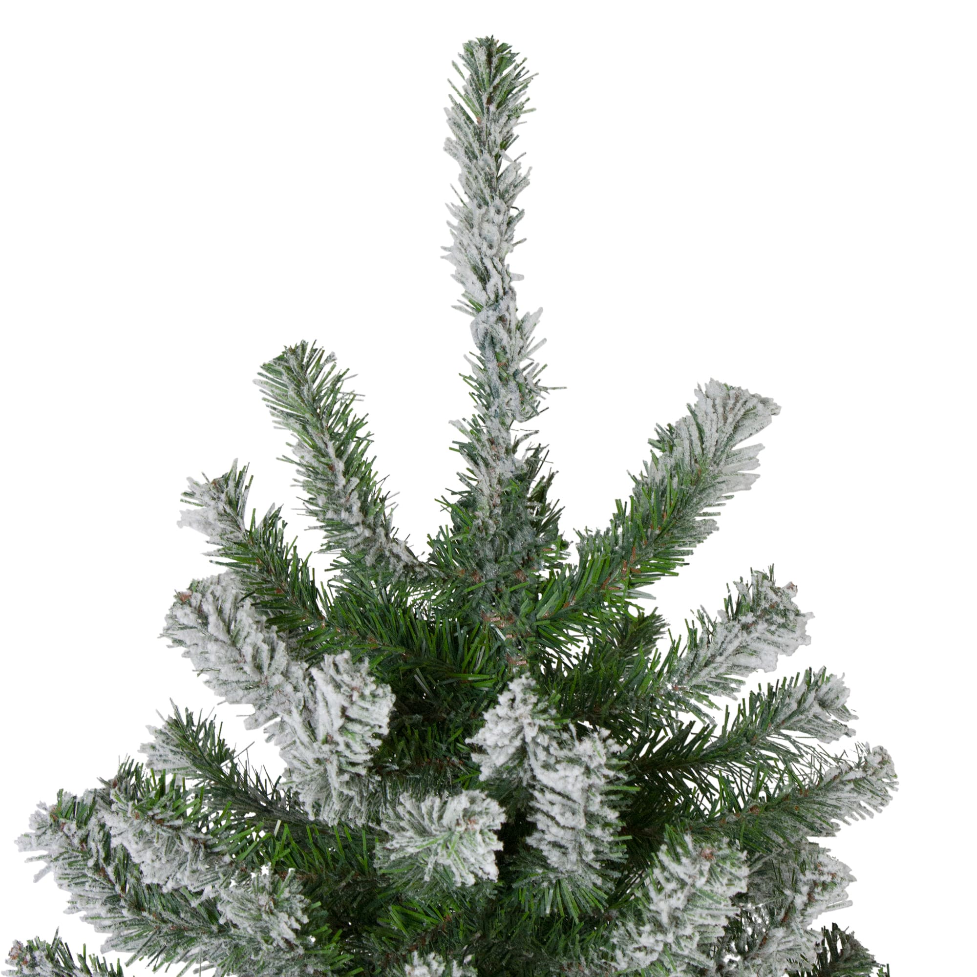 6ft. Unlit Flocked Alpine Artificial Christmas Tree