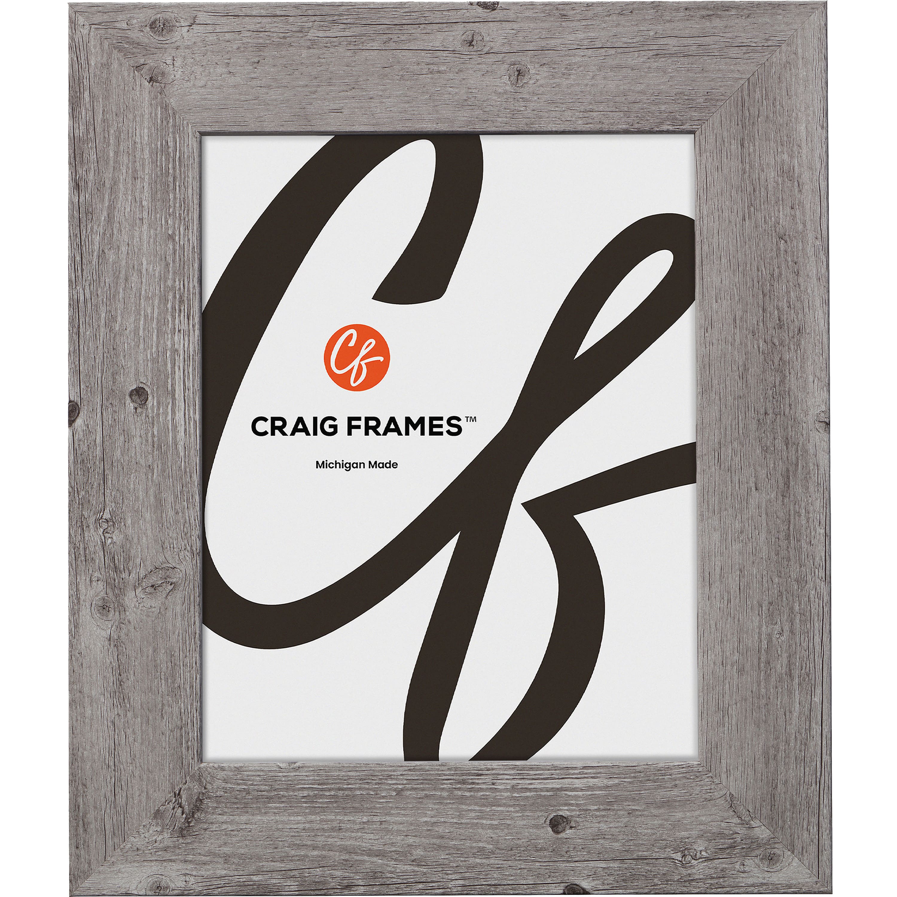 2 Pack Craig Frames American Barn Light Gray Picture Frame