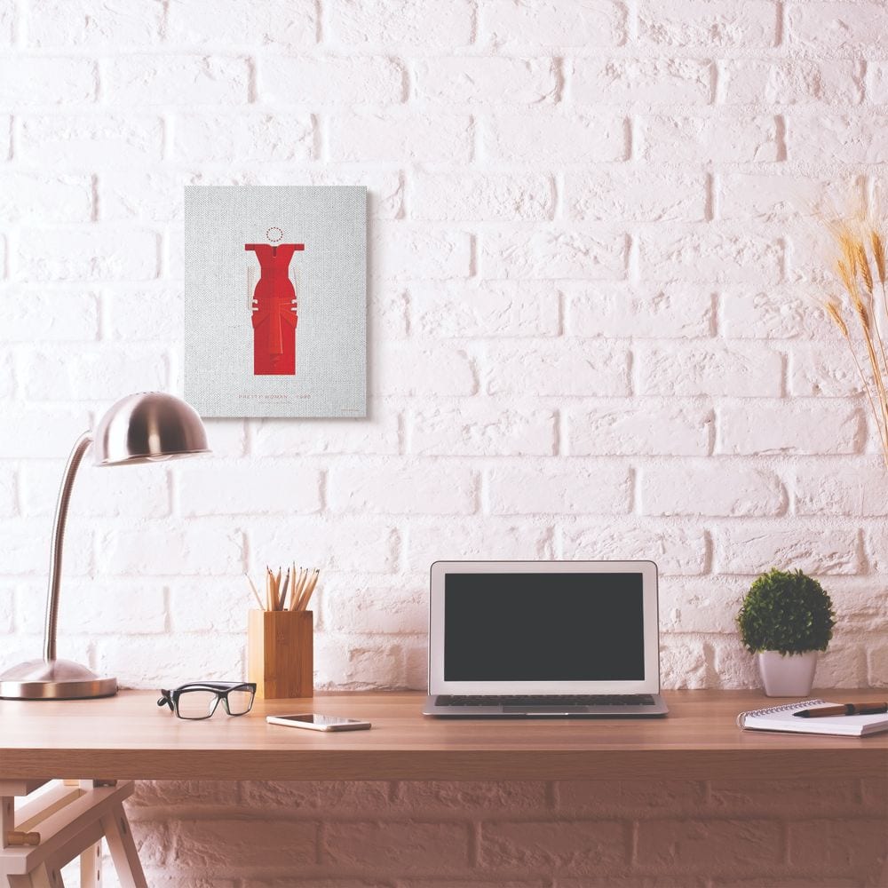 Stupell Industries Pretty Woman Fashion Design Wall Accent
